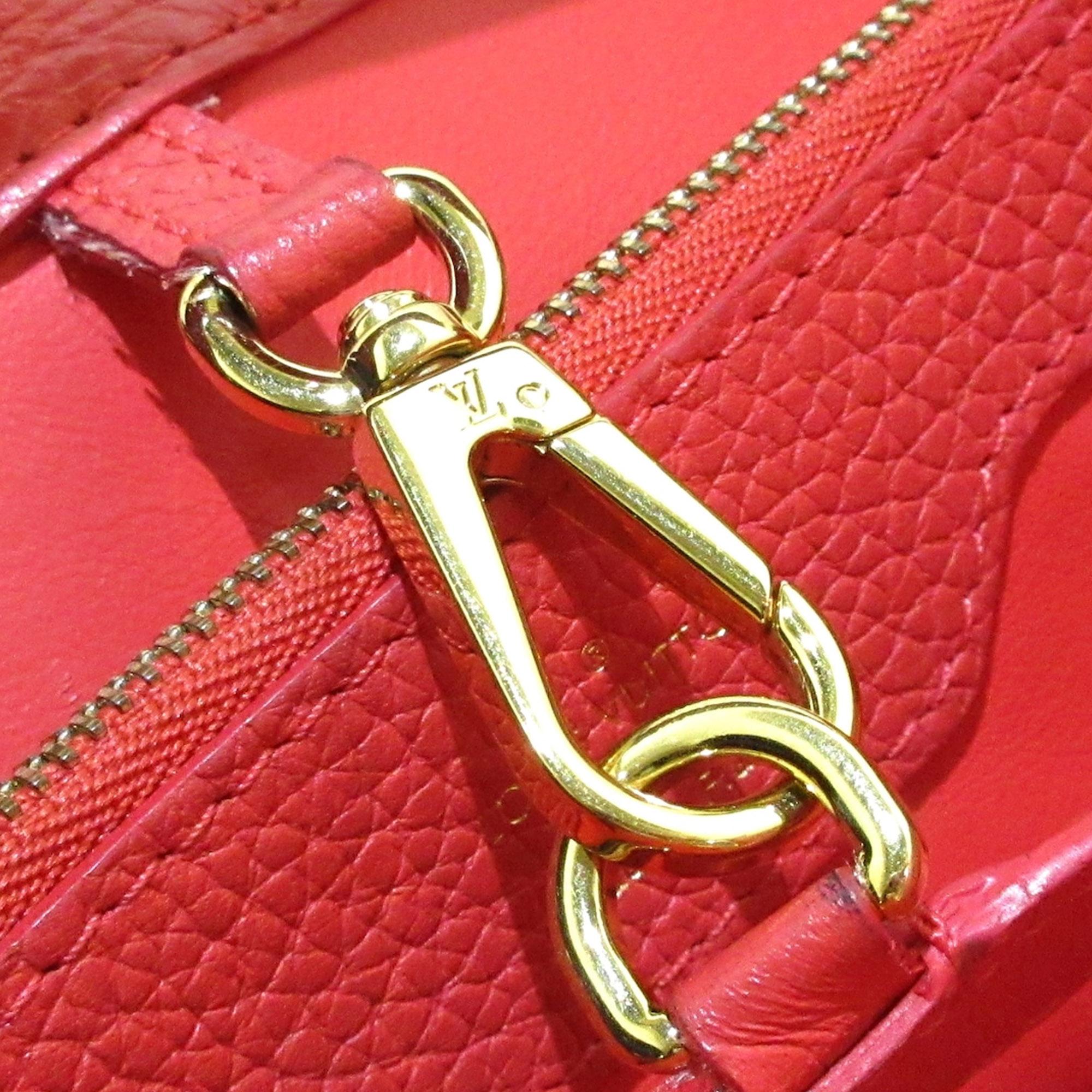 Louis Vuitton Taurillon Capucines MM (SHG-DeuA0c)
