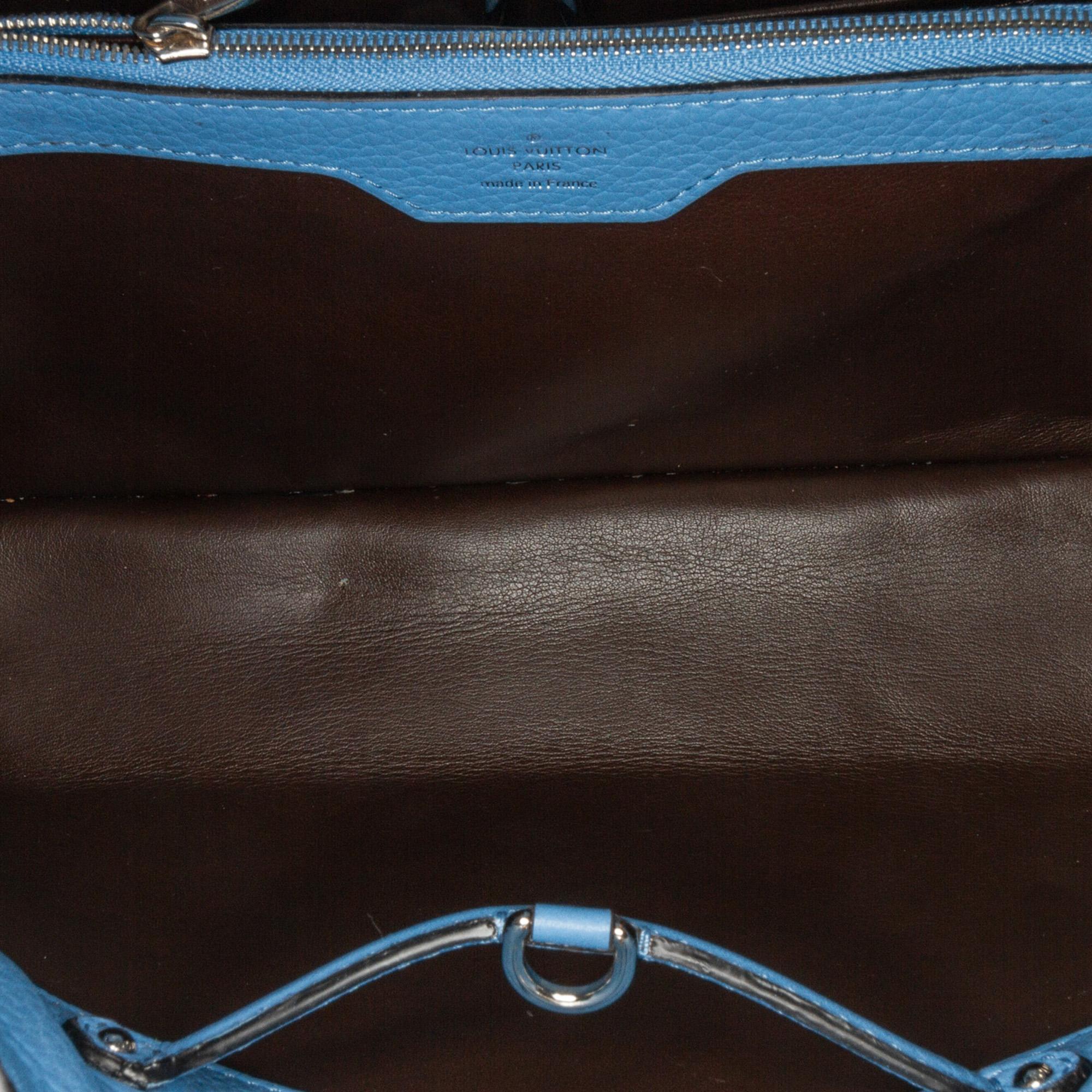 Louis Vuitton Taurillon Capucines MM (SHG-MsIgT1)