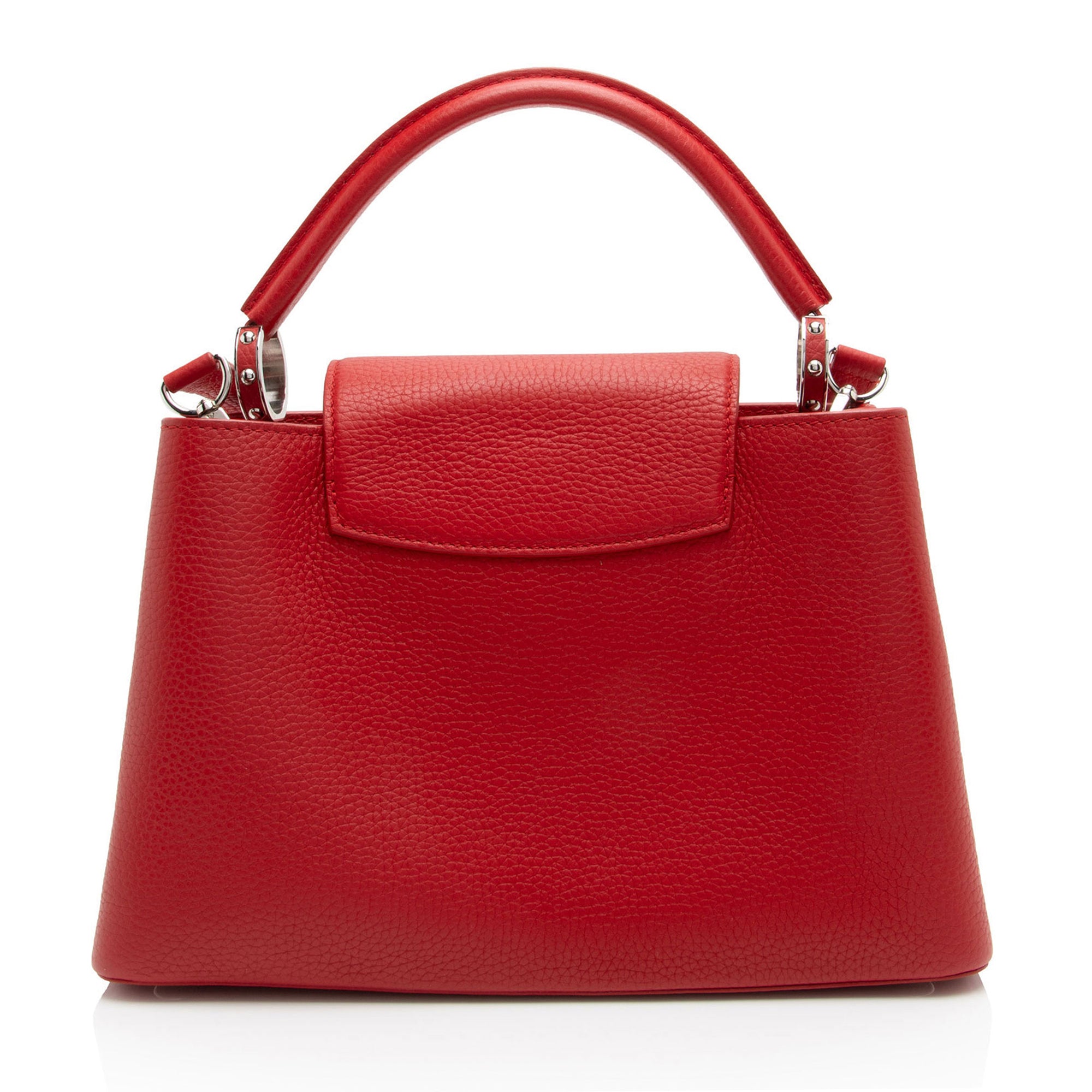 Louis Vuitton Taurillon Capucines PM Bag (SHF-lLOSG5)