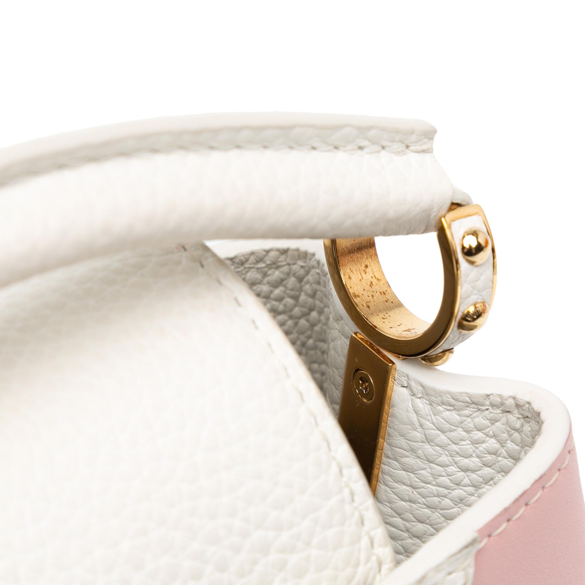 Louis Vuitton Taurillon Gelato Mini Capucines (SHG-8oiUzZ)
