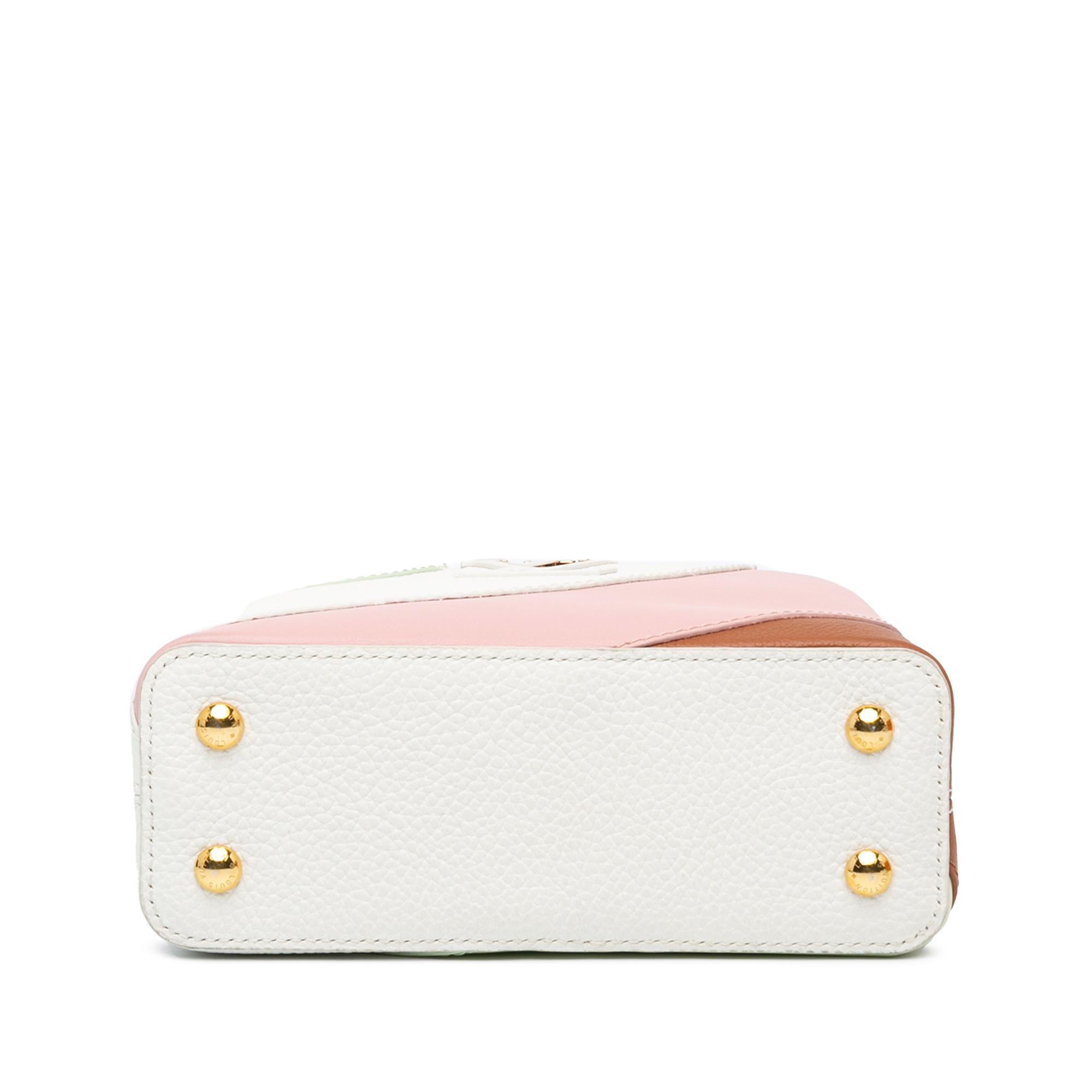 Louis Vuitton Taurillon Gelato Mini Capucines