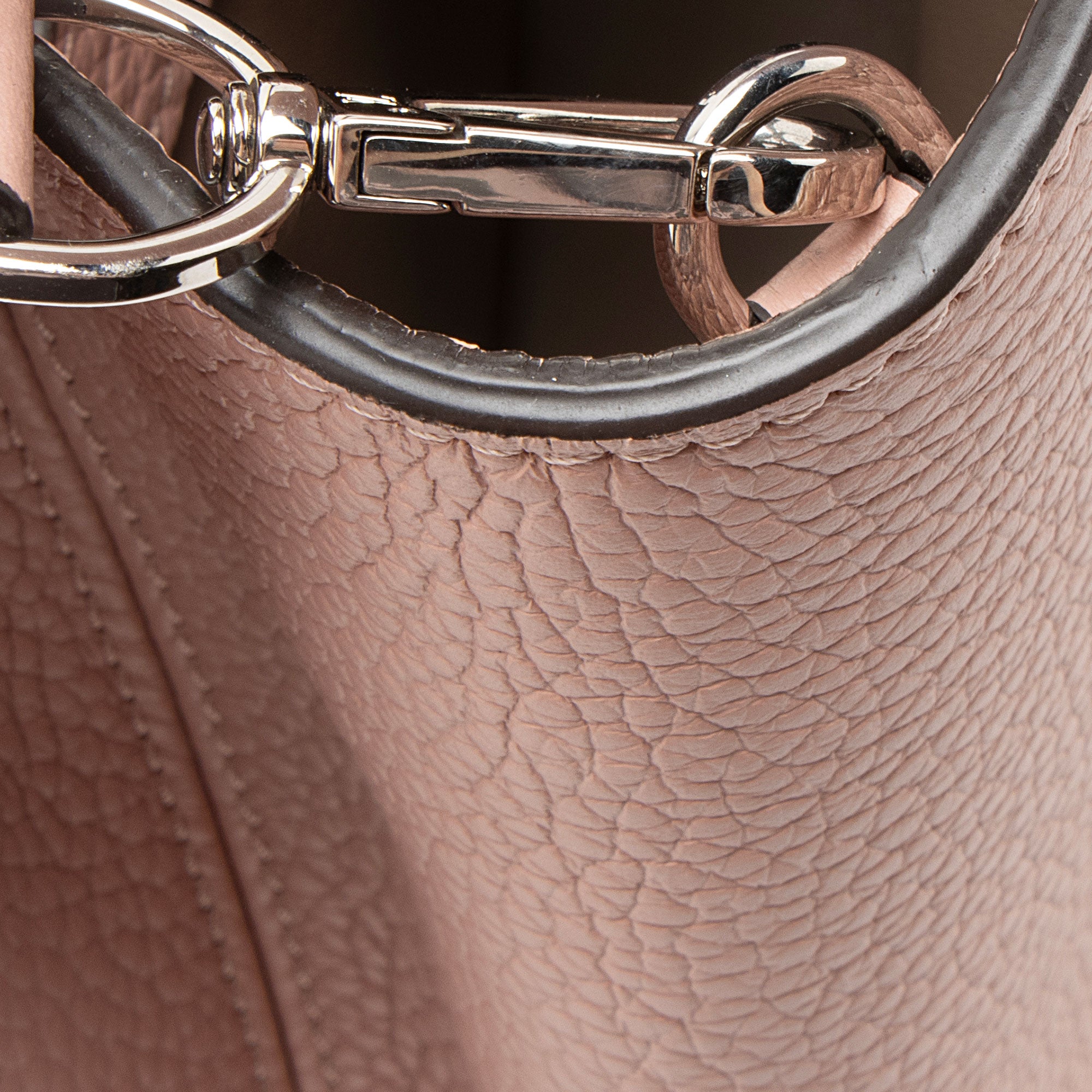 Louis Vuitton Taurillon Python Capucines PM Bag