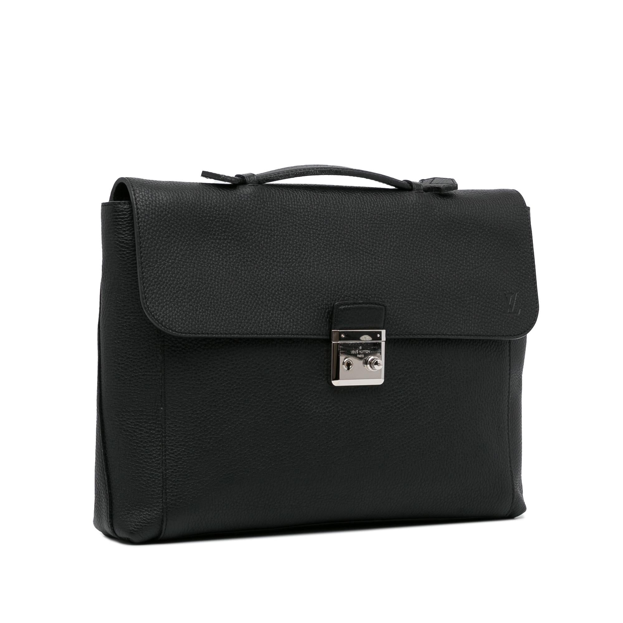 Louis Vuitton Taurillon Serviette Dorian Briefcase (SHG-iQXzUD)