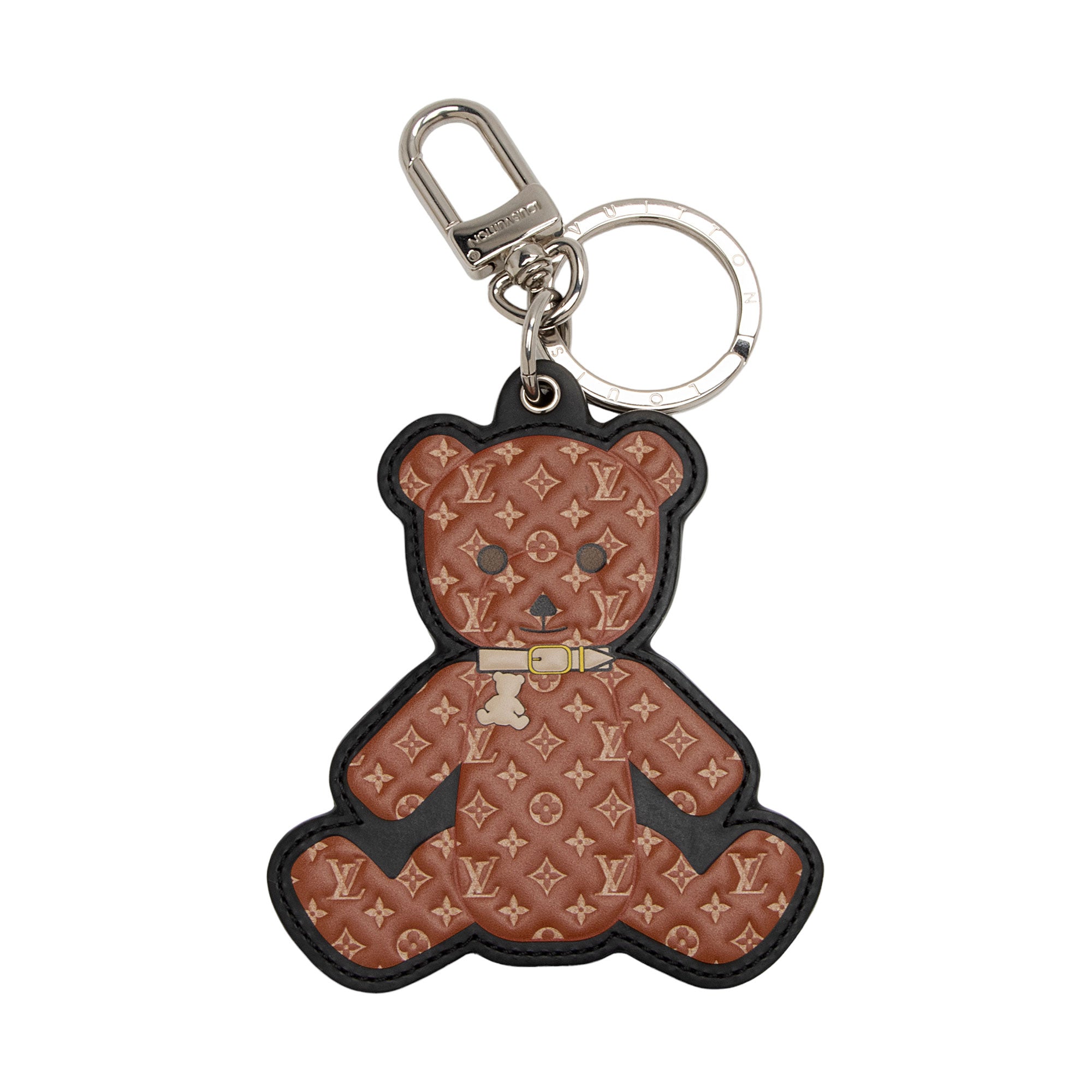 Louis Vuitton Monogram Teddy Bear Bag Charm (SHF-eYpnYM)