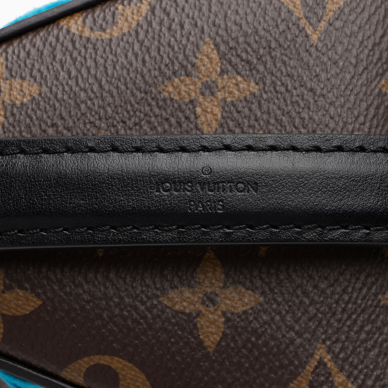 Louis Vuitton Black/Brown Neoprene/Leather and Monogram Canvas