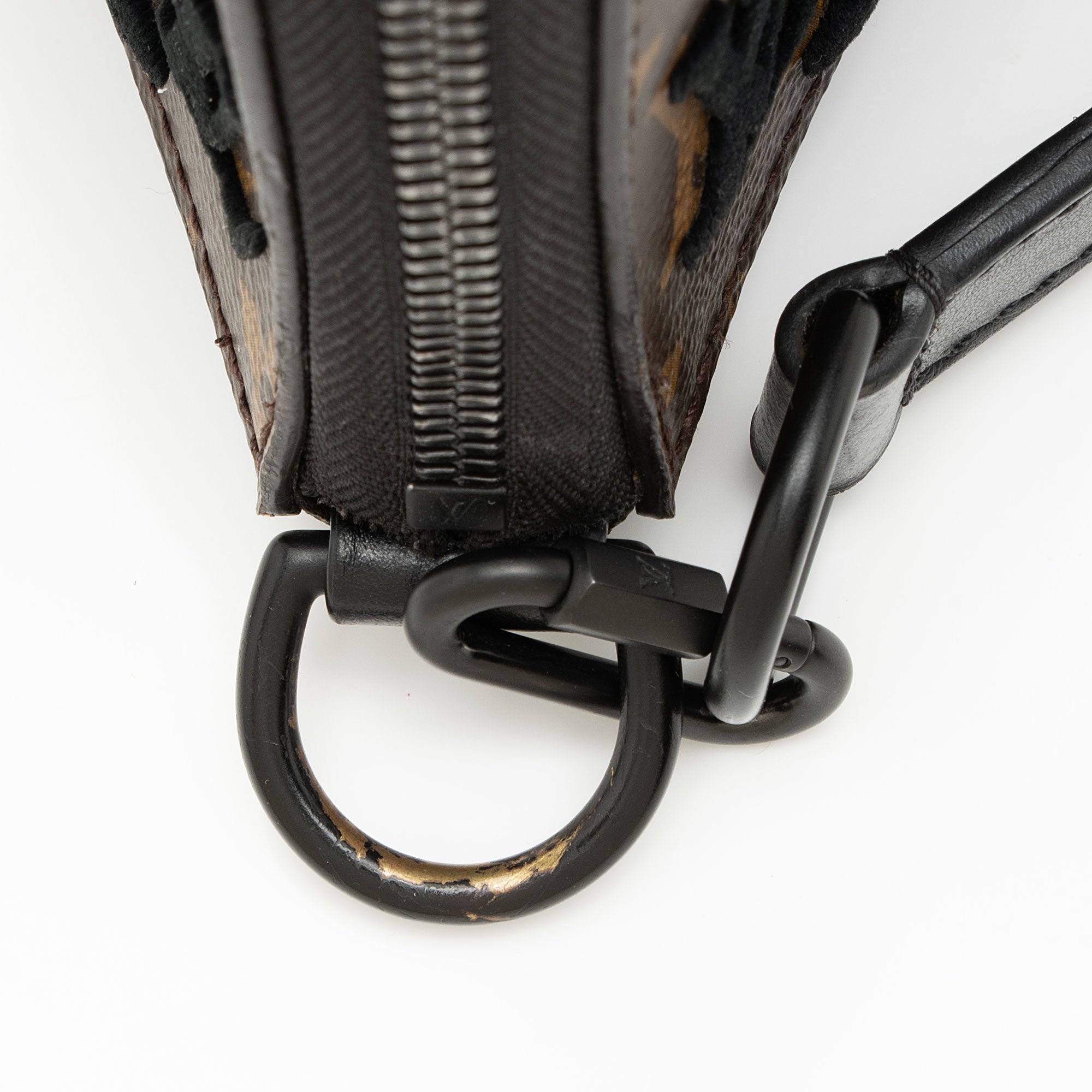 Louis Vuitton Tuffetage Monogram Canvas Triangle Messenger