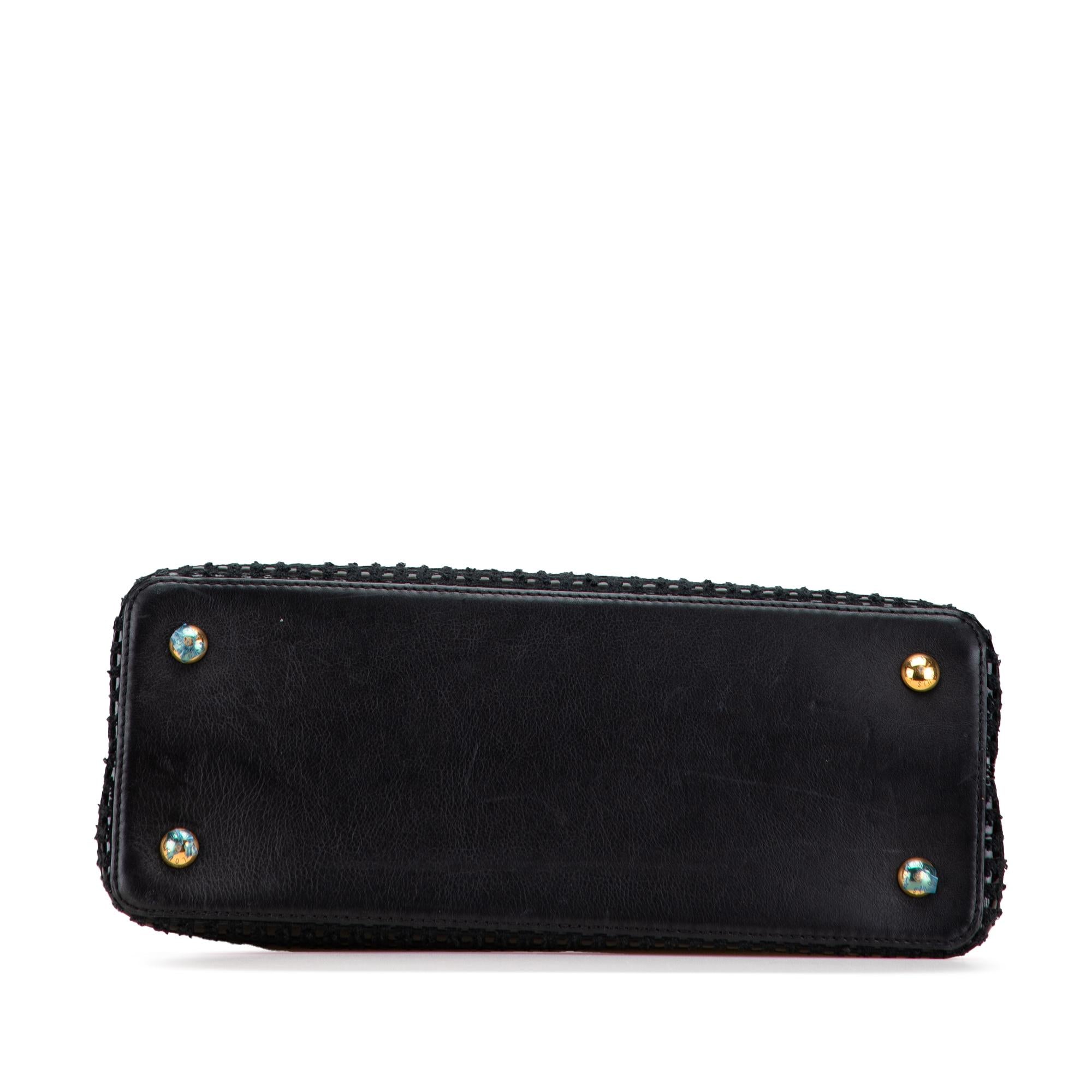 Louis Vuitton Tweed Capucines MM