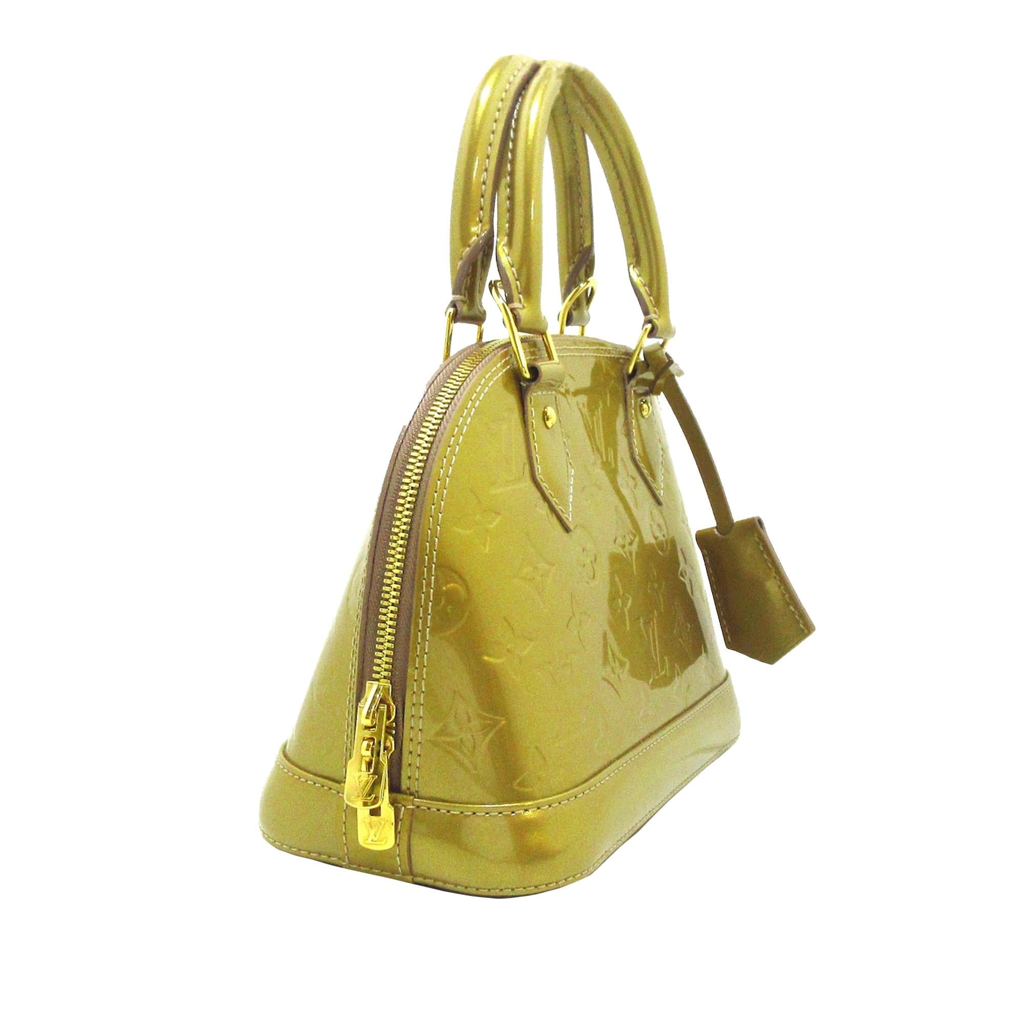 Louis Vuitton Vernis Alma BB (SHG-34654)