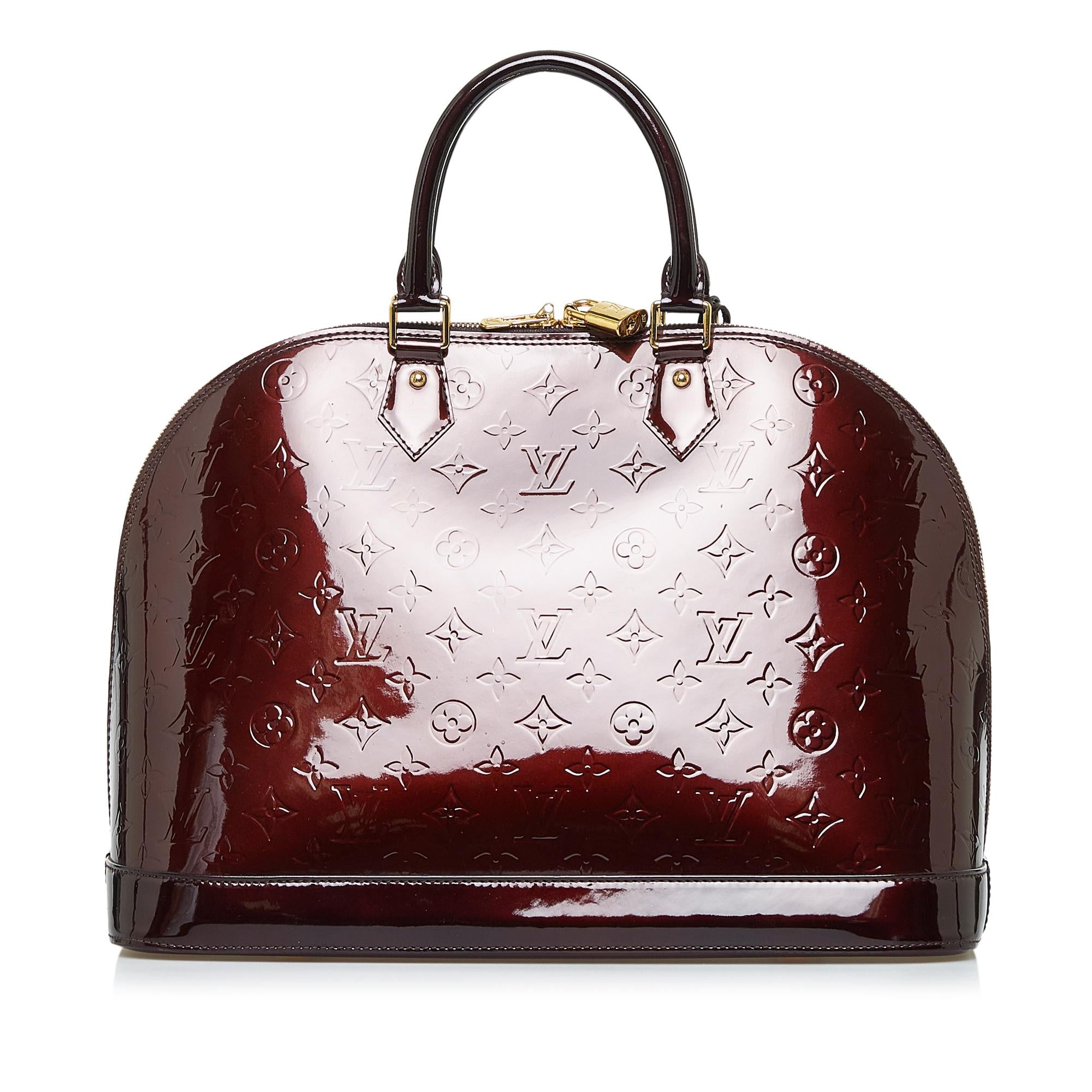 Louis Vuitton Vernis Alma GM (SHG-J6ZjZ1)