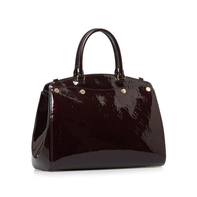 Louis Vuitton Magenta Vernis Pochette Accessoire Shoulder Bag
