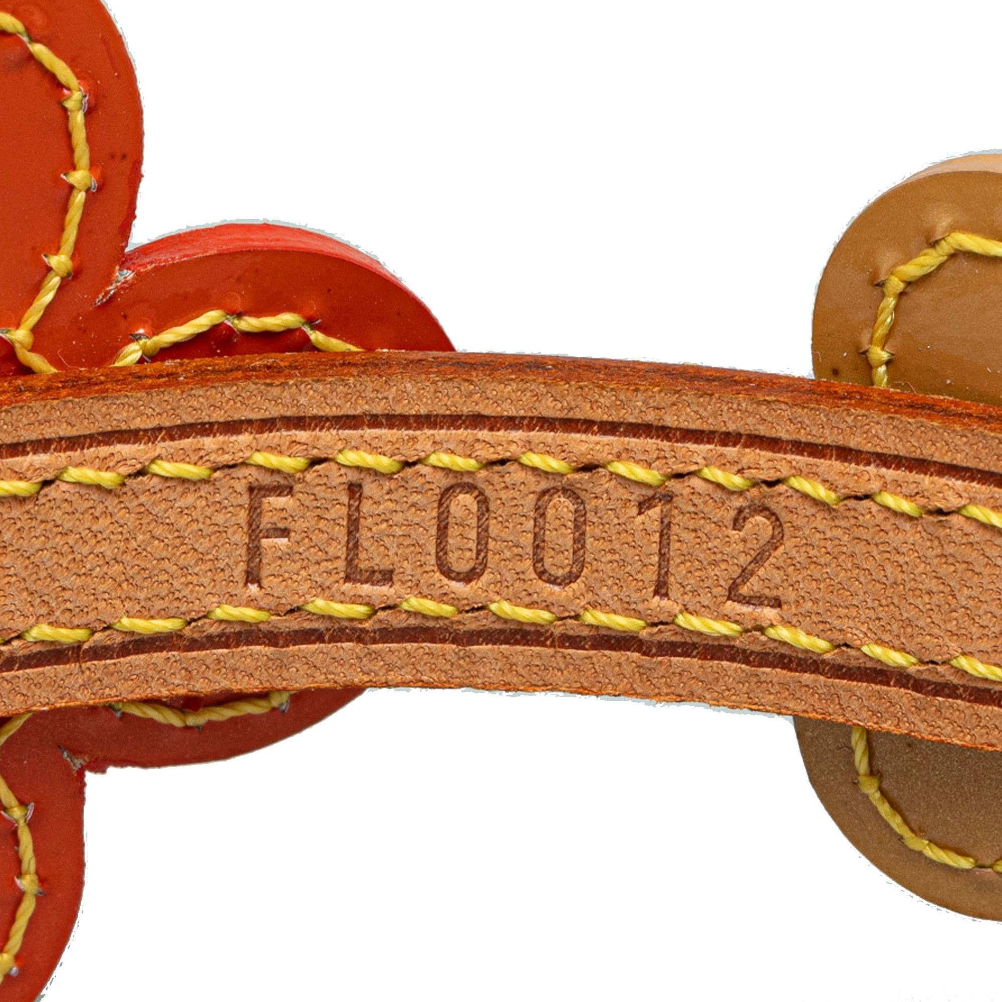 Louis Vuitton Vernis Fleurs Double Wrap Bracelet Choker (SHG-0nhMtR)