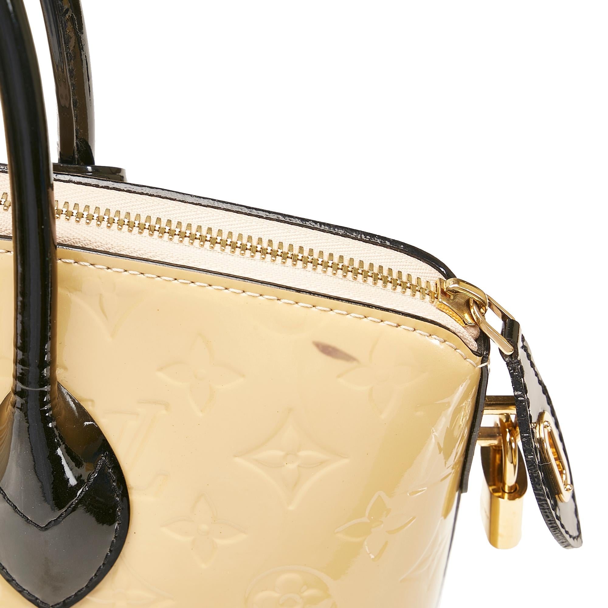 Louis Vuitton Vernis Lockit PM (SHG-slWIOV)