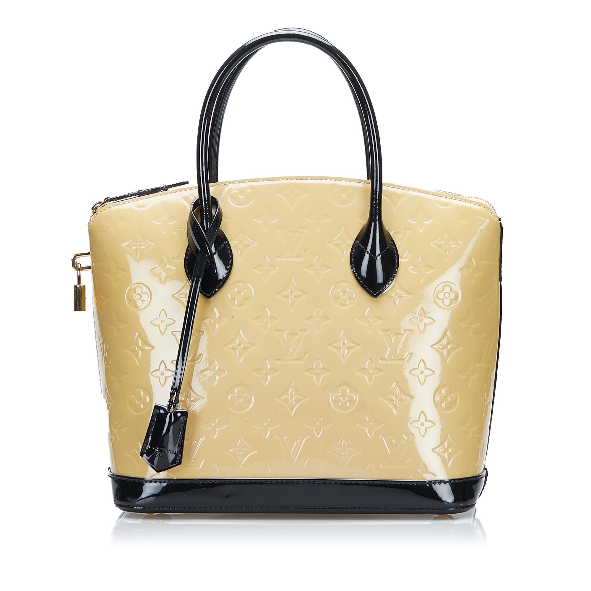 Louis Vuitton Vernis Lockit PM (SHG-slWIOV)