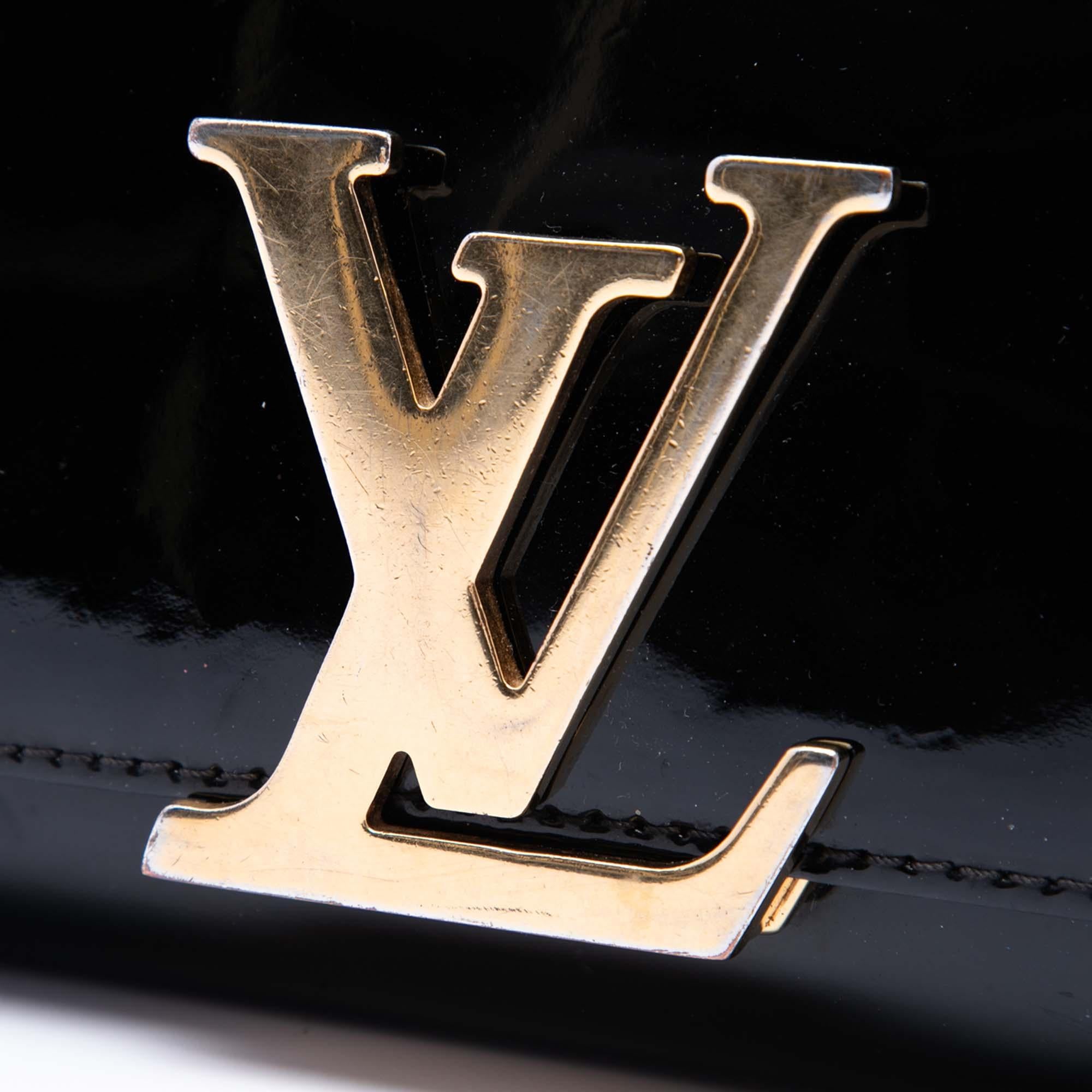 Louis Vuitton Vernis Louise Sliding Chain MM