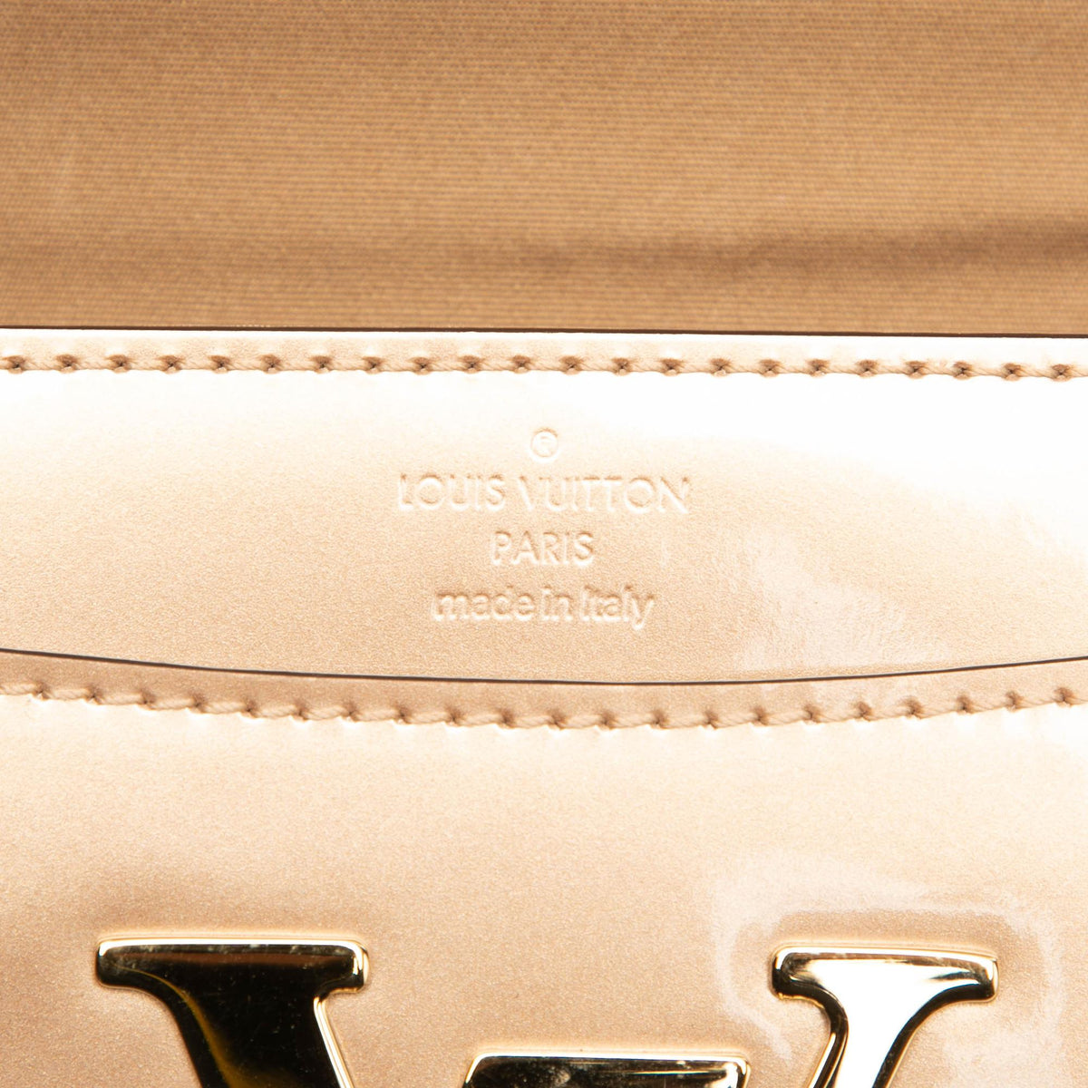 Louis Vuitton Vernis Louise Sliding Chain MM