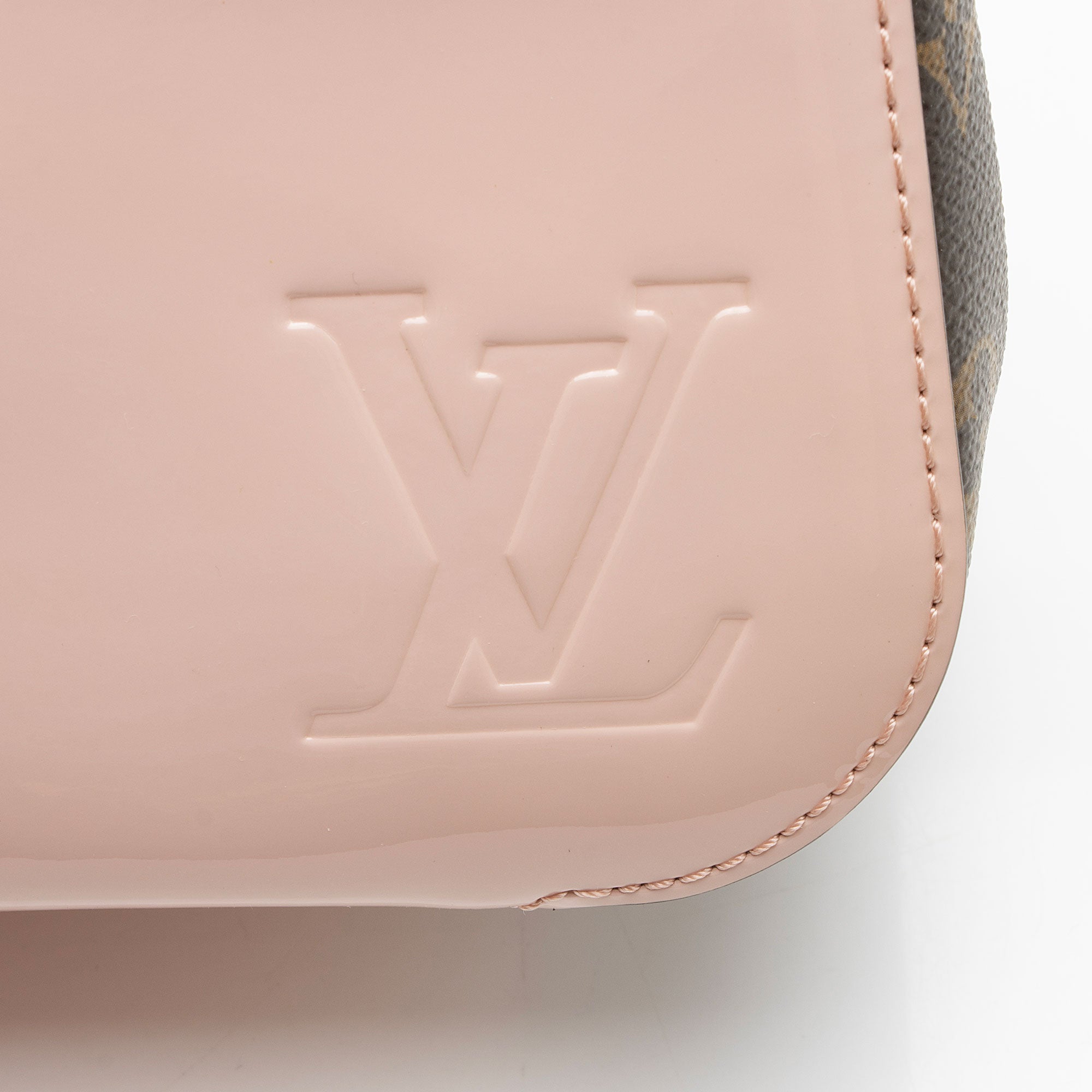 Louis Vuitton Vernis Monogram Canvas Cherrywood PM Shoulder Bag