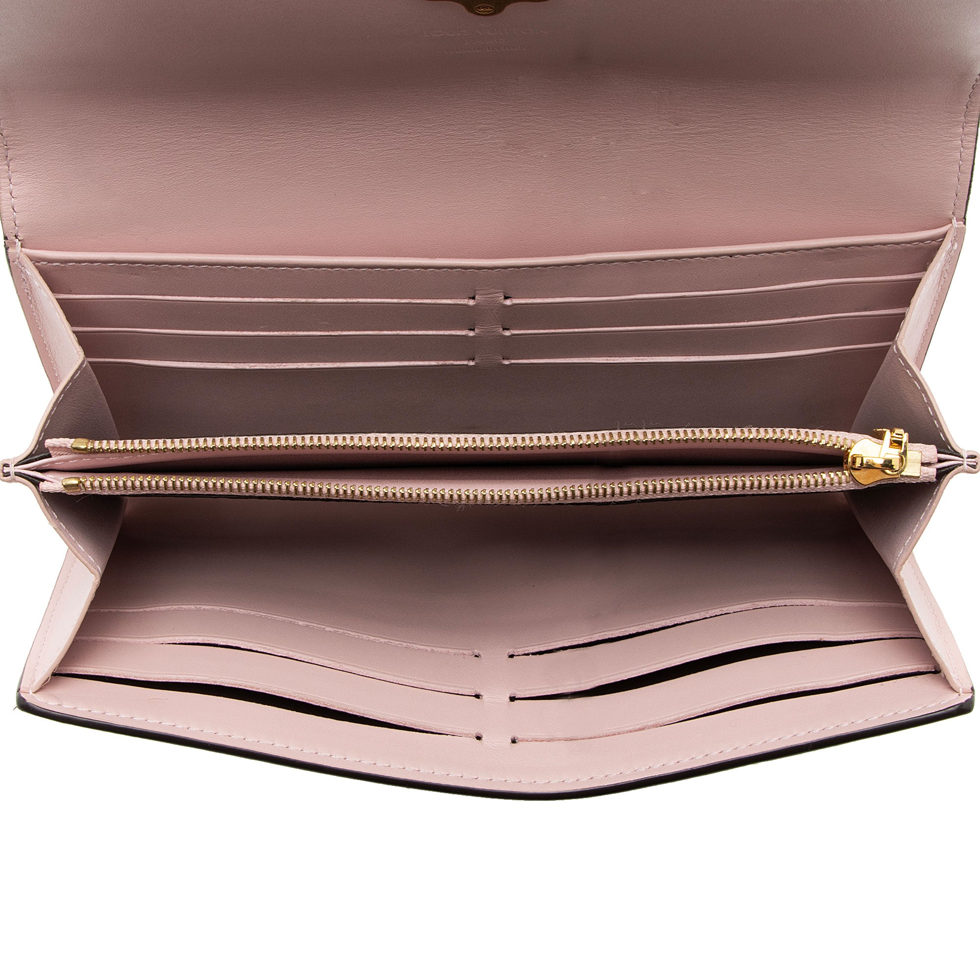 Louis Vuitton Vernis Monogram Canvas Cherrywood Wallet (SHF-LI7EqG)