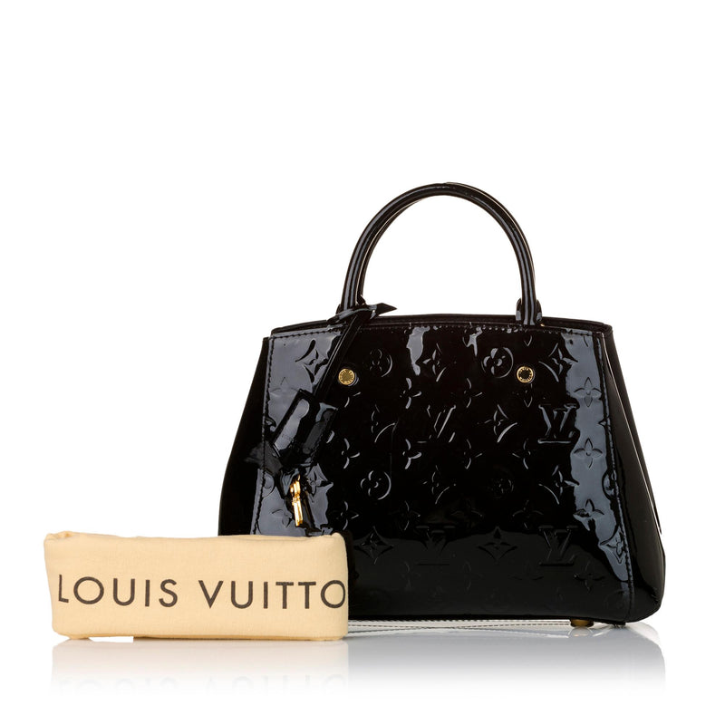 Louis Vuitton Vernis Montaigne BB (SHG-37441)