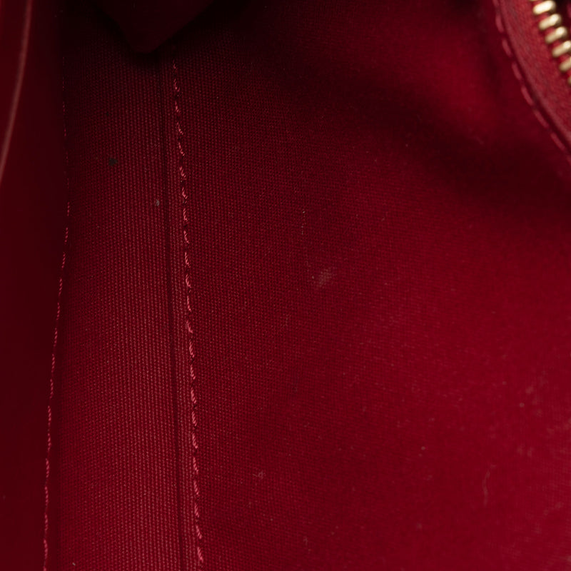 Louis Vuitton Sunset Boulevard vernis rouge fauviste Clutch 