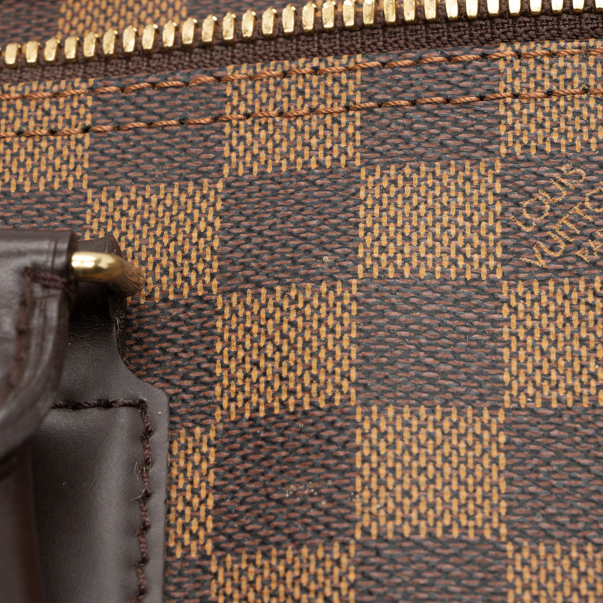 Louis Vuitton Vintage Damier Ebene Centenaire Cruiser 45 Travel Bag (S
