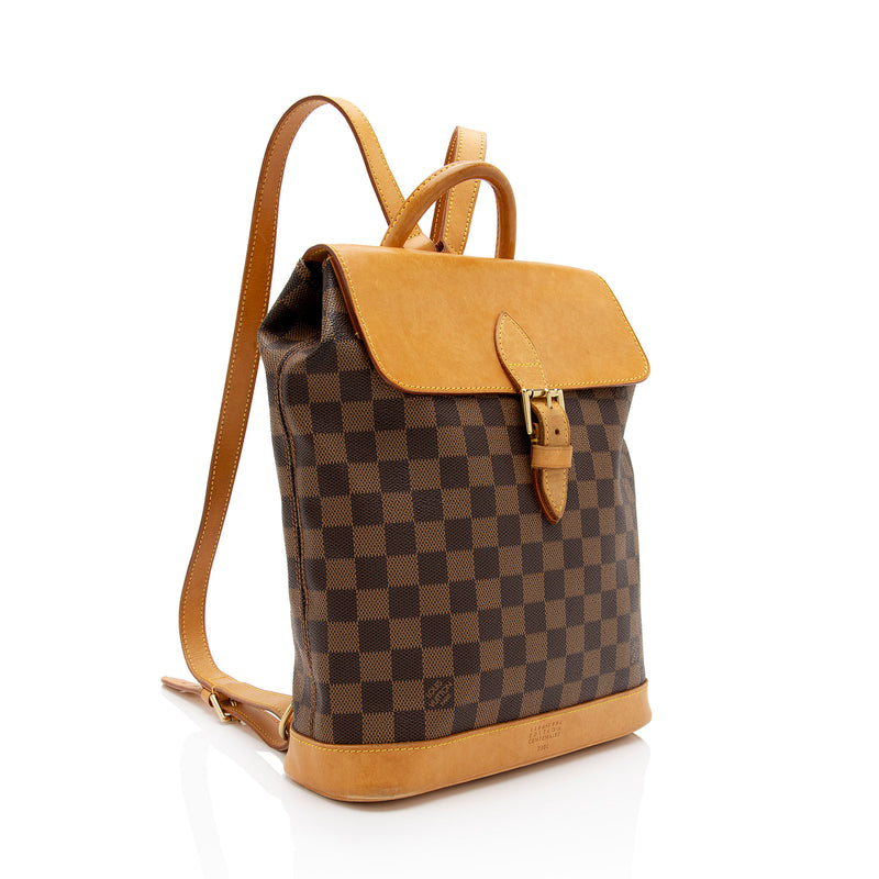 Louis Vuitton Vintage Damier Ebene Centenaire Soho Backpack (SHF-zfjaZ –  LuxeDH