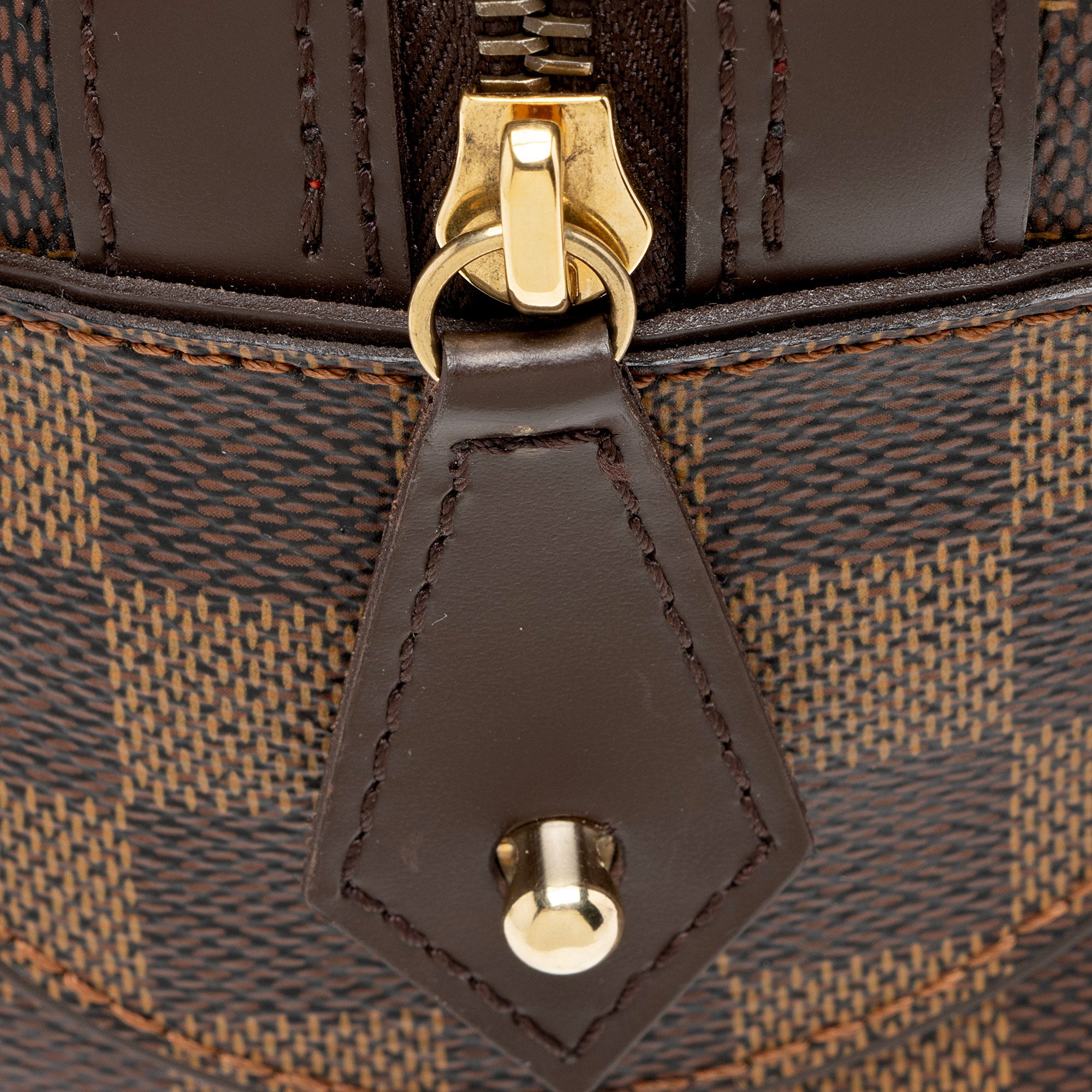 Louis Vuitton Vintage Damier Ebene Duomo Satchel