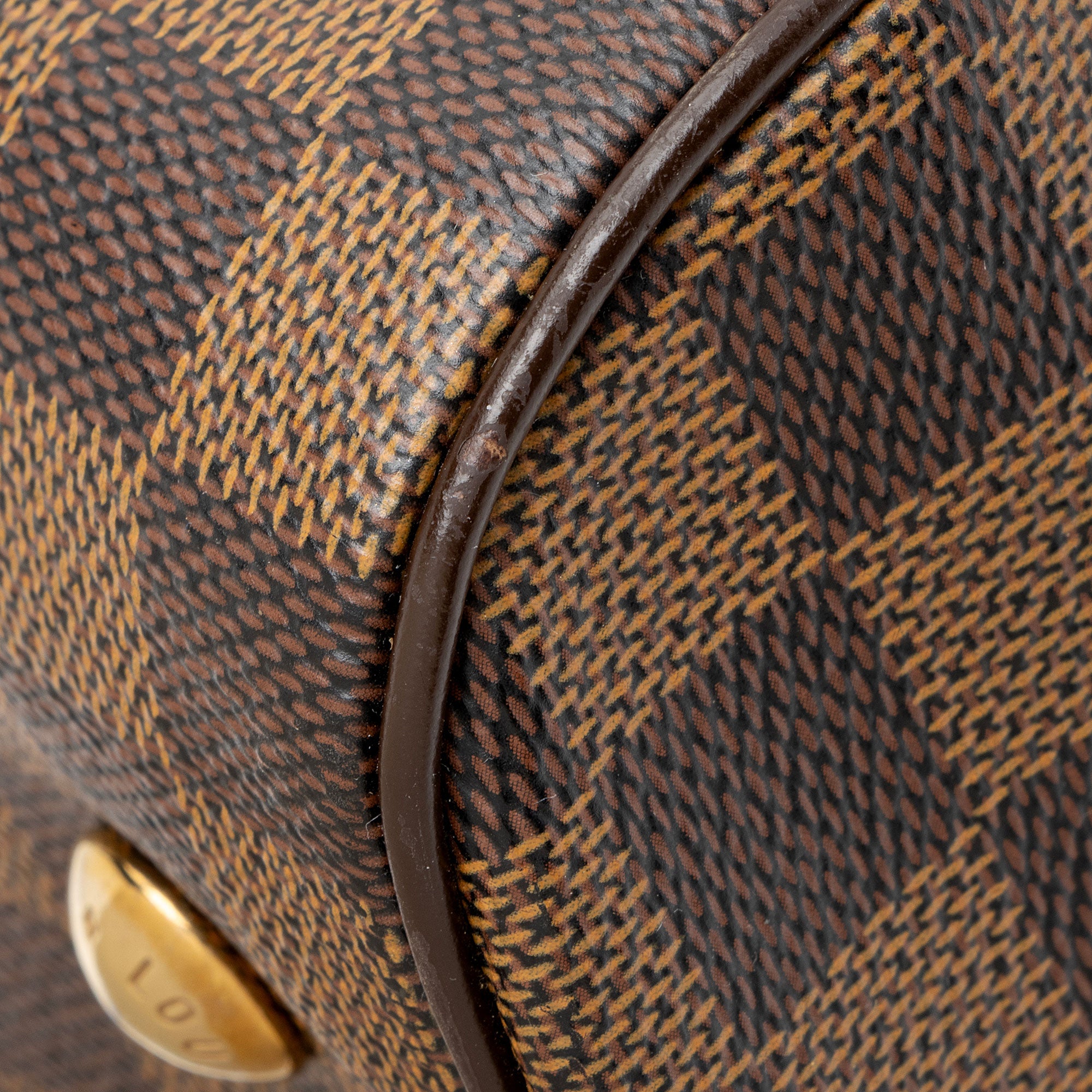 Louis Vuitton Vintage Damier Ebene Duomo Satchel