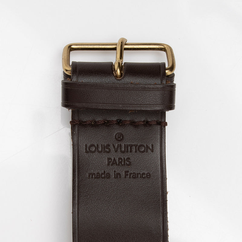 Louis Vuitton Vintage Damier Ebene Grimaud Travel Bag (SHF-va4vLz)