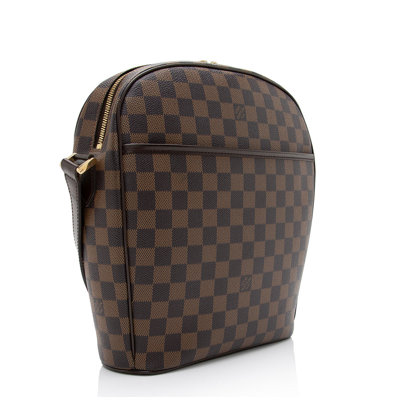 Louis Vuitton Vintage Damier Ebene Ipanema GM Shoulder Bag (SHF