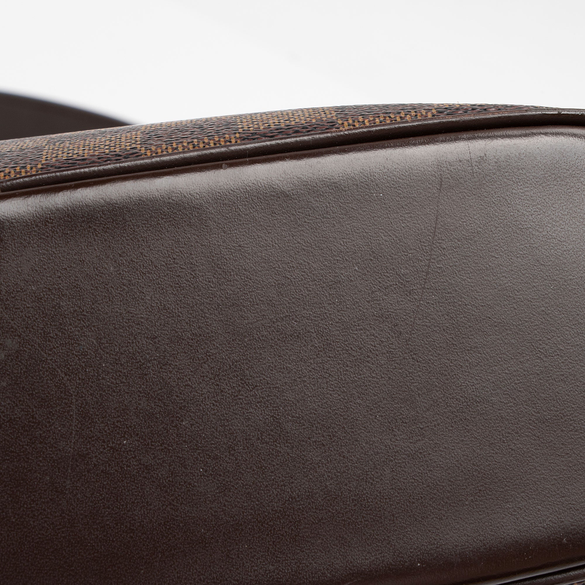 Louis Vuitton Vintage Damier Ebene Ipanema GM Shoulder Bag