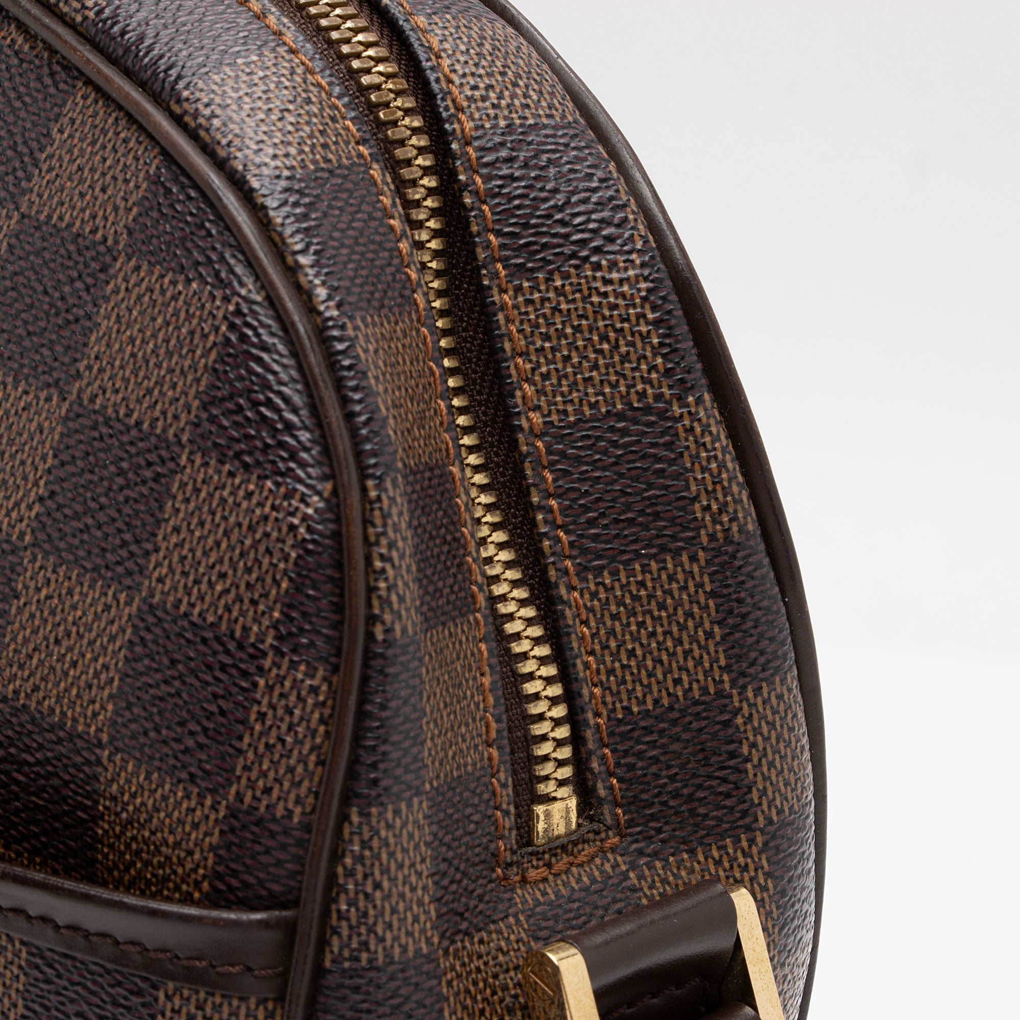 Louis Vuitton Vintage Damier Ebene Ipanema GM Shoulder Bag