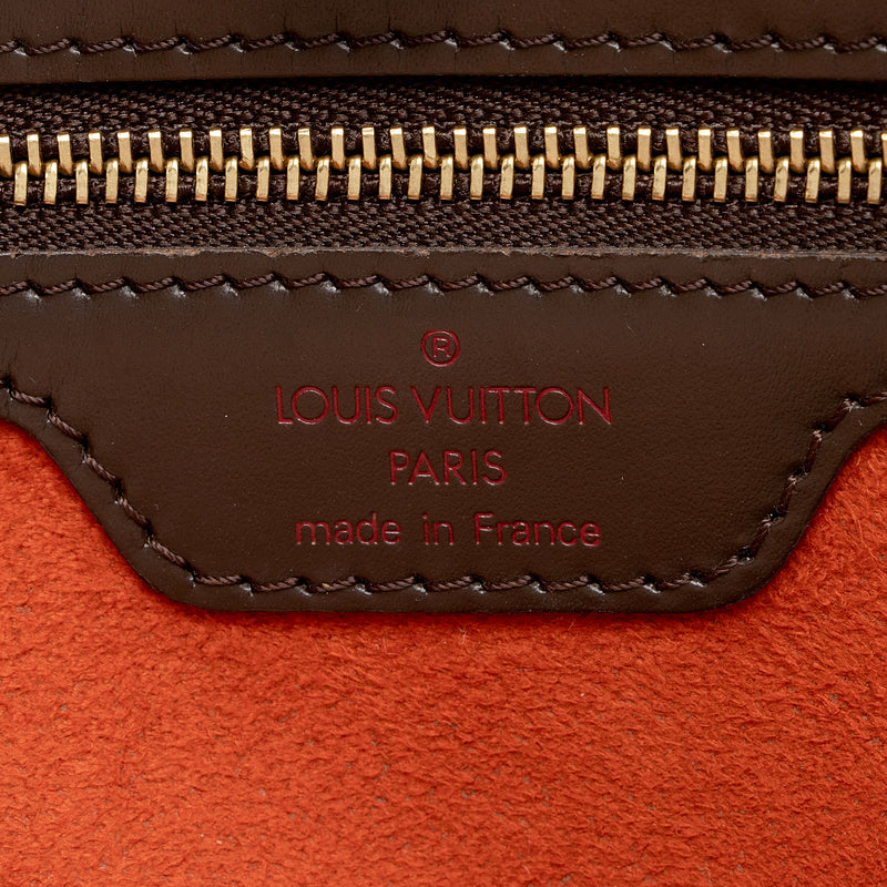 Louis Vuitton Vintage Damier Ebene Manosque PM Tote (SHF-XWZrJZ)