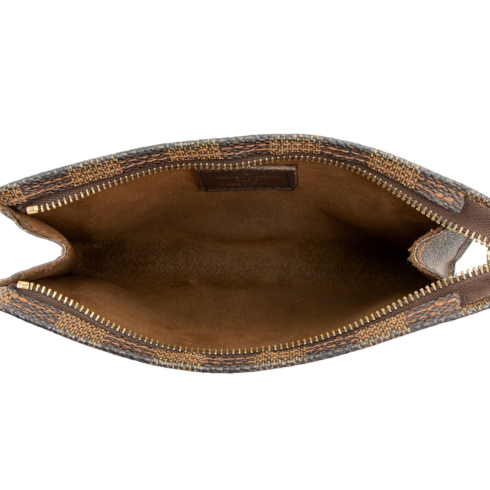 Louis Vuitton Vintage Damier Ebene Marais Bucket Pouch