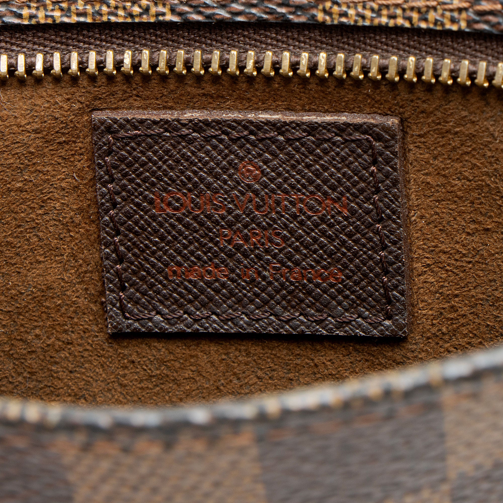 Louis Vuitton Vintage Damier Ebene Marais Bucket Pouch