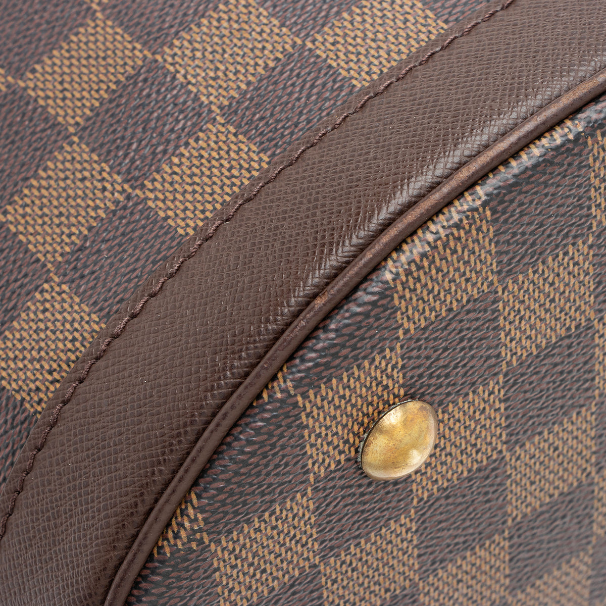 Louis Vuitton Vintage Damier Ebene Marais Bucket Tote