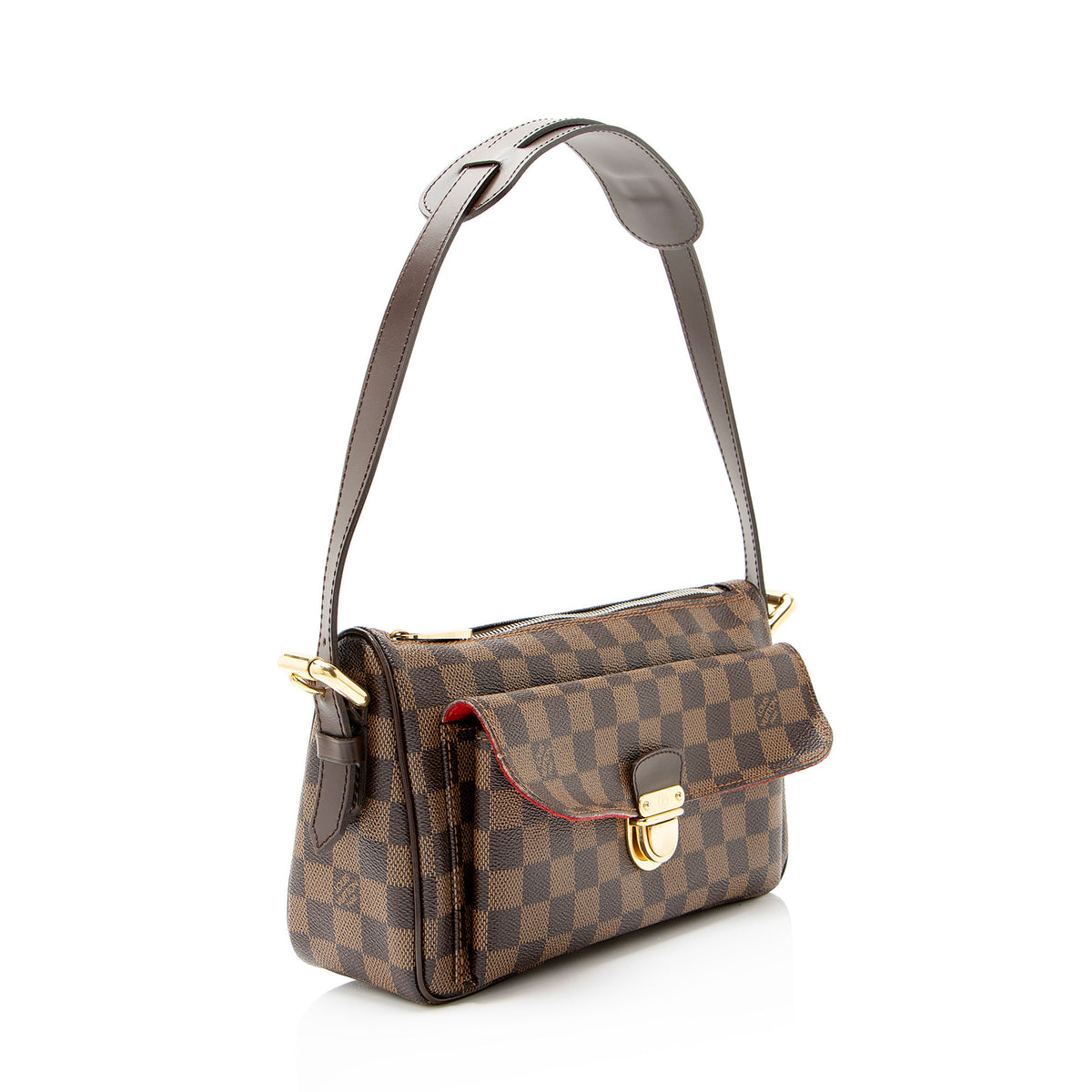 Louis Vuitton Vintage Damier Ebene Ravello GM Shoulder Bag
