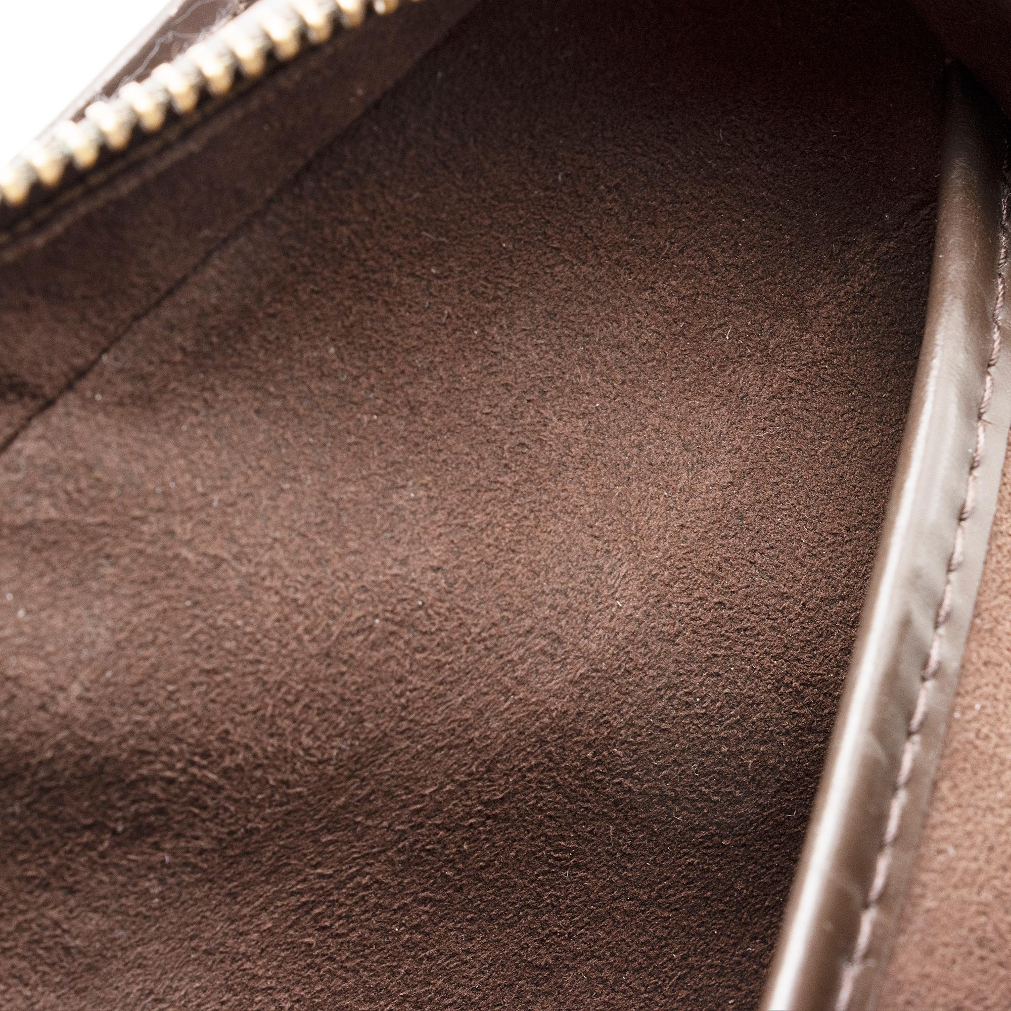 Louis Vuitton Vintage Damier Ebene Saint Louis Wristlet Clutch (SHF-22250)