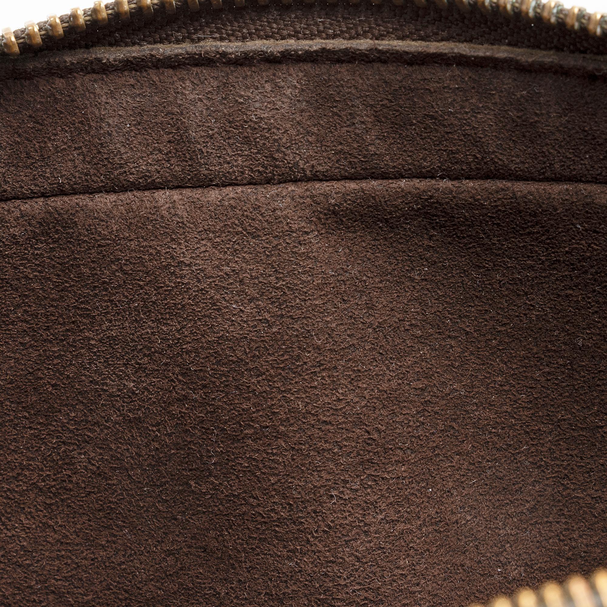 Louis Vuitton Vintage Damier Ebene Saint Louis Wristlet Clutch (SHF-22250)