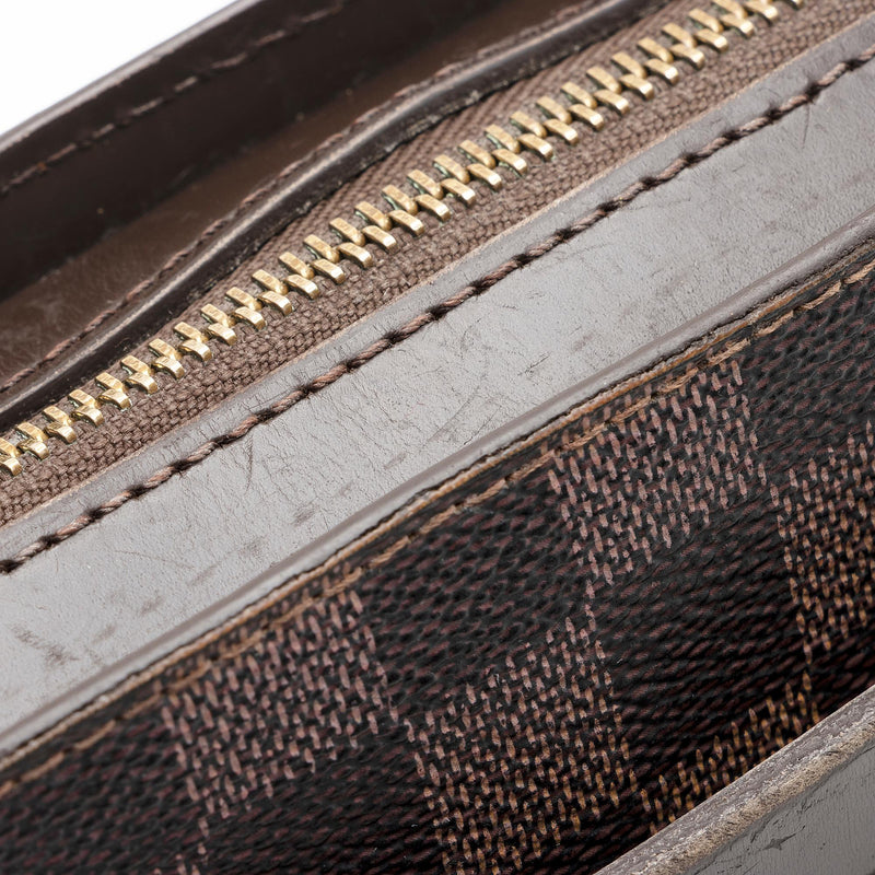 Authentic Louis Vuitton Saint Louis Damier Ebene Leather Clutch