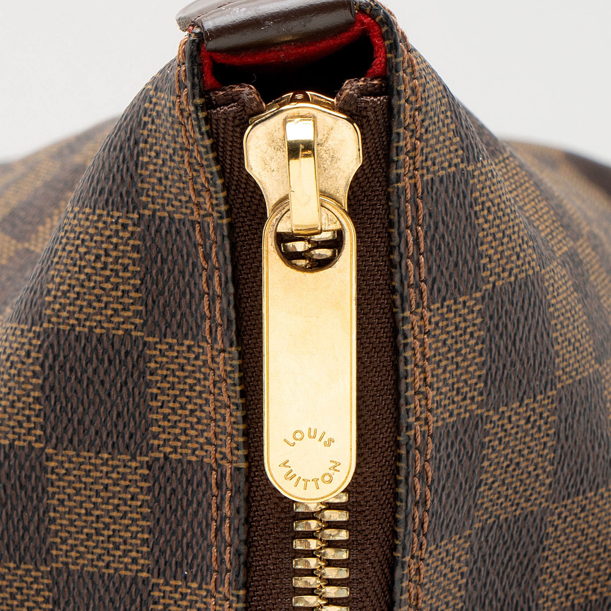 Louis Vuitton Vintage Damier Ebene Saleya GM Tote
