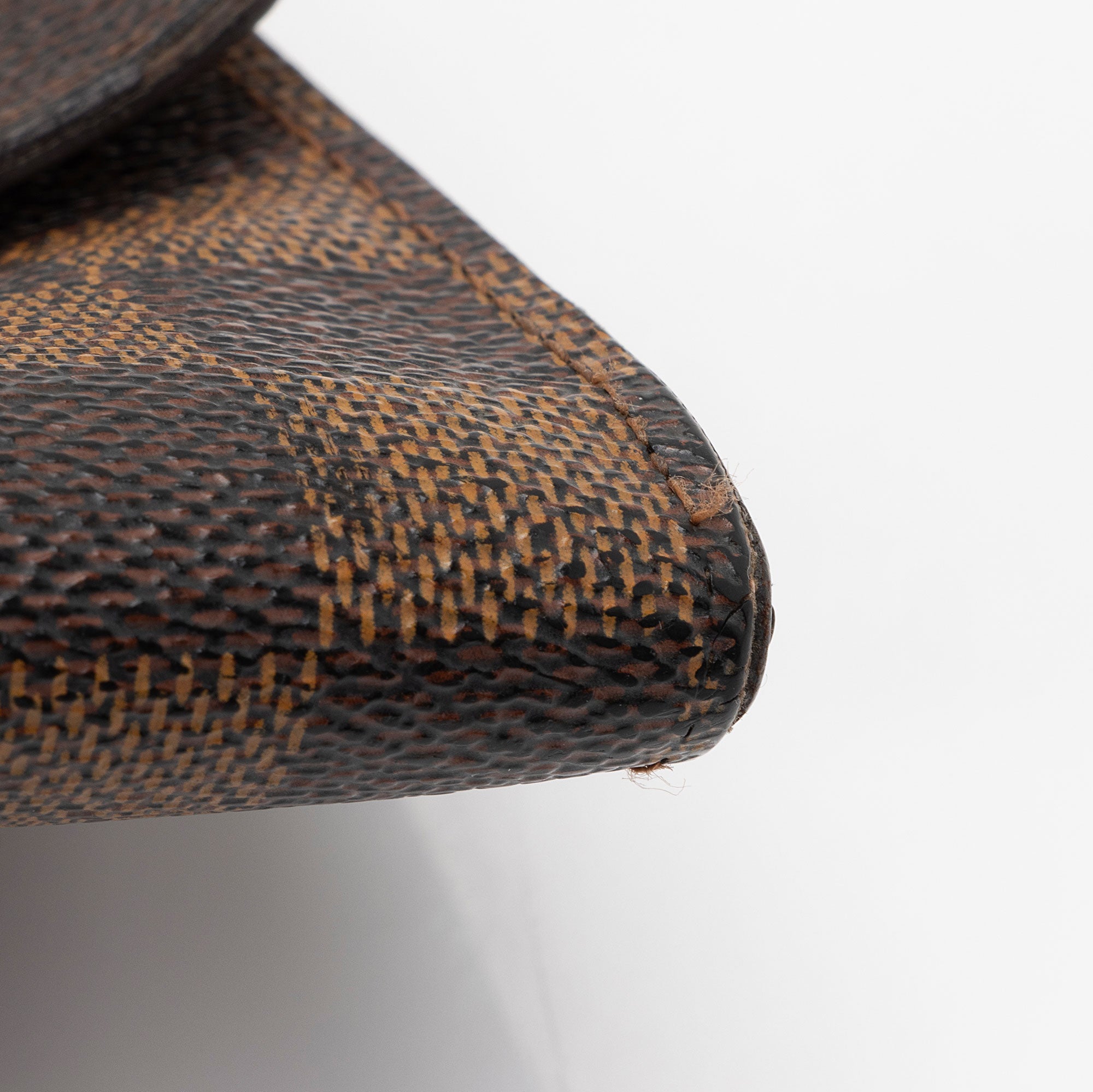 Louis Vuitton Vintage Damier Ebene Sarah Wallet (SHF-sG1xiu)