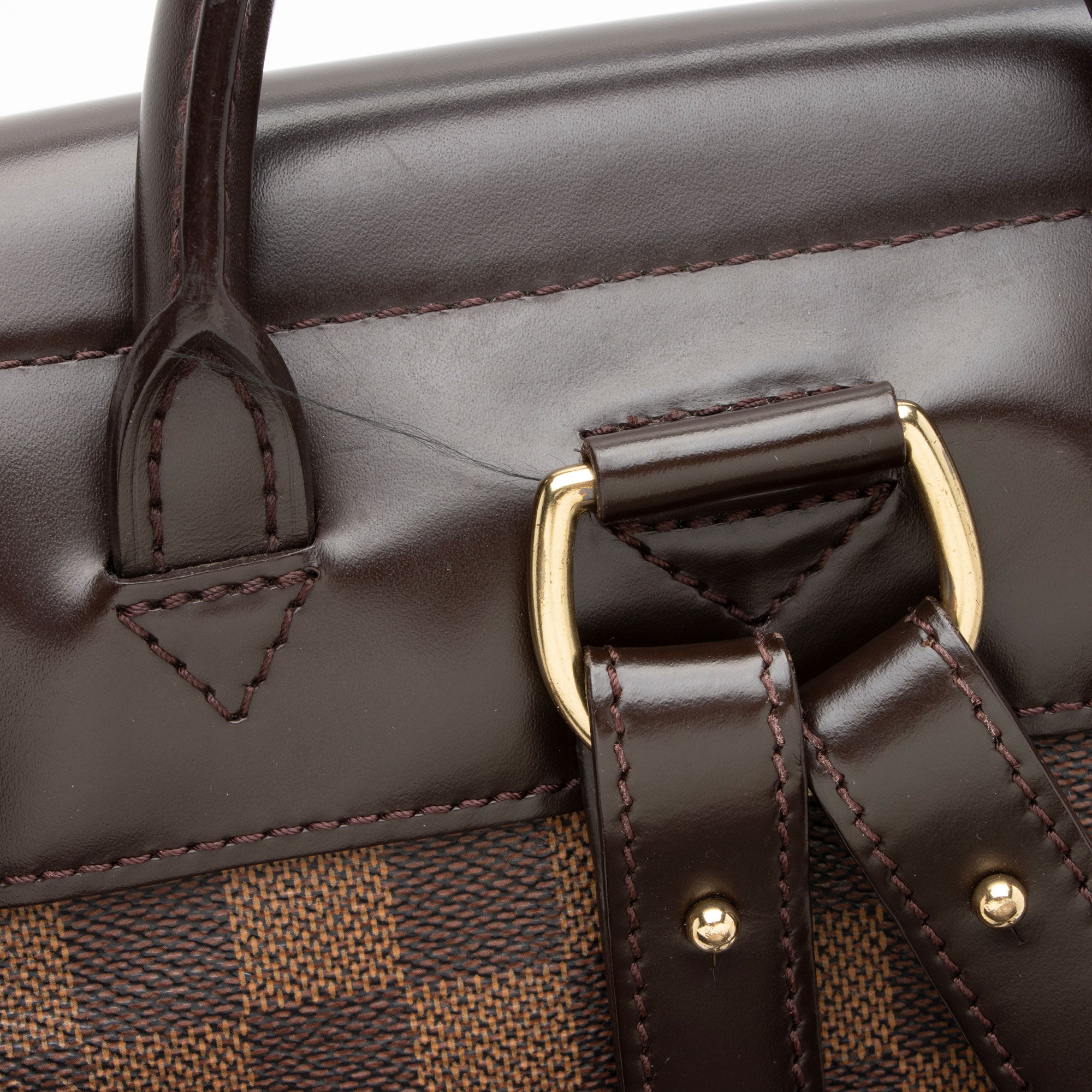 Louis Vuitton Vintage Damier Ebene Soho Backpack