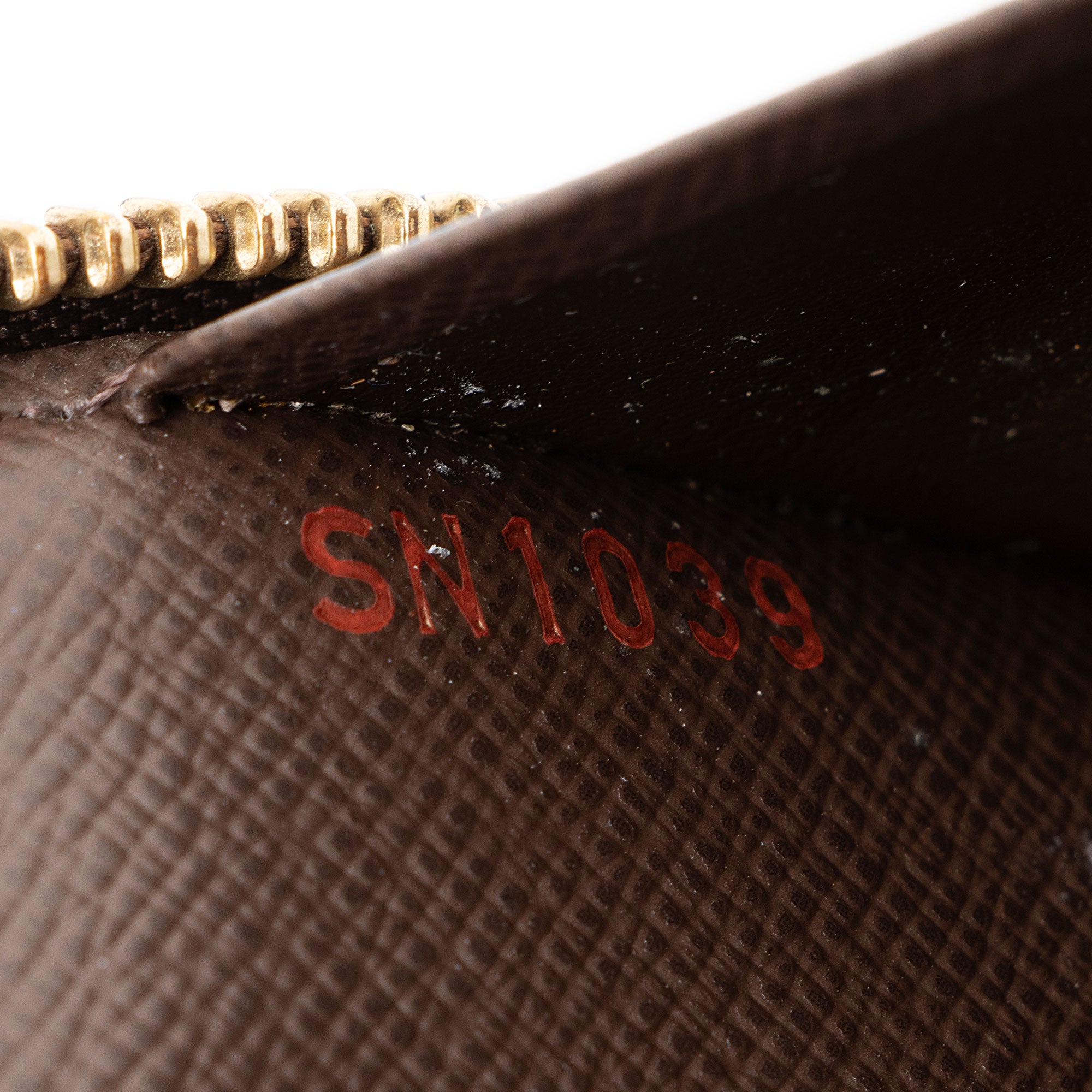 Louis Vuitton Vintage Damier Ebene Zippy Organizer Wallet