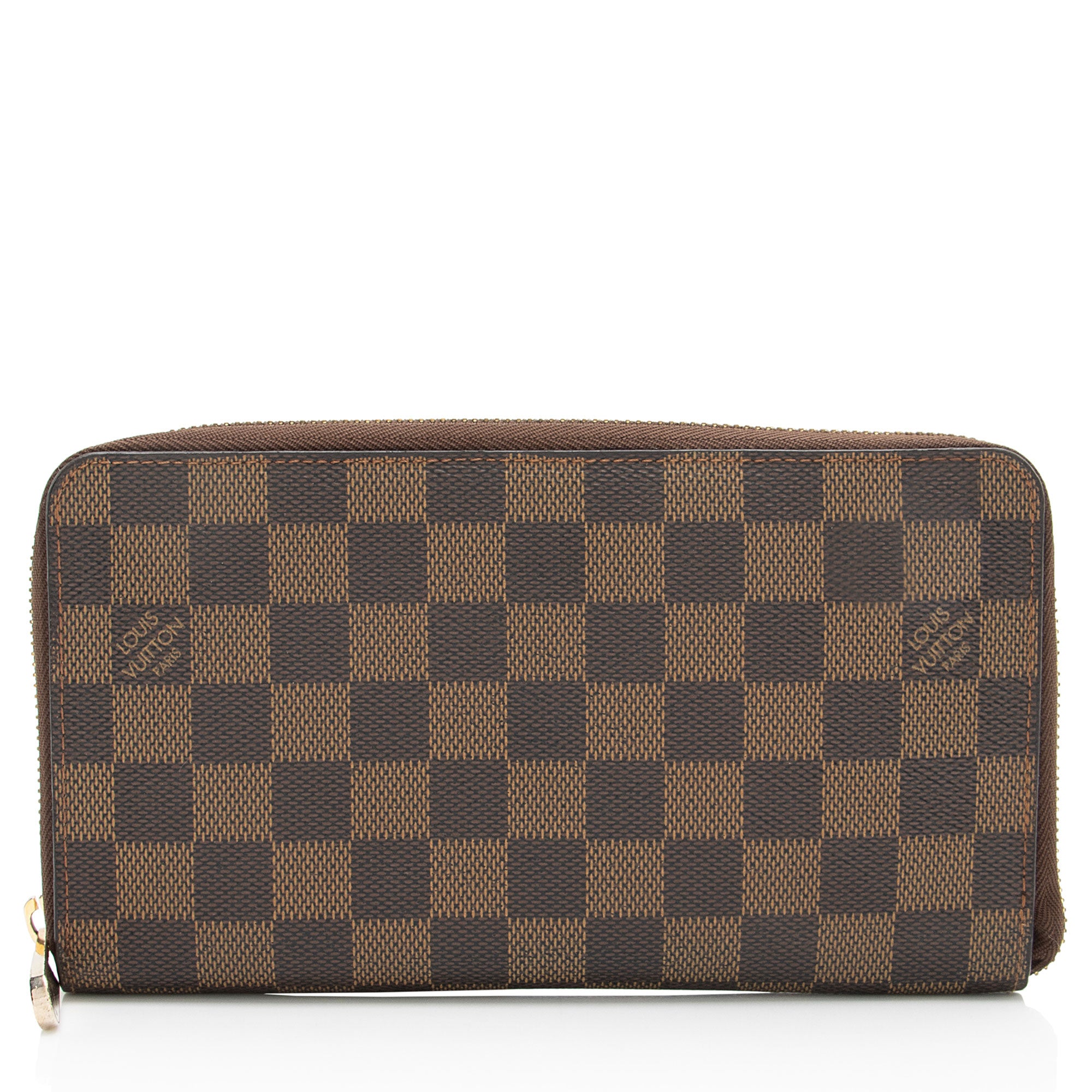 Louis Vuitton Vintage Damier Ebene Zippy Organizer Wallet