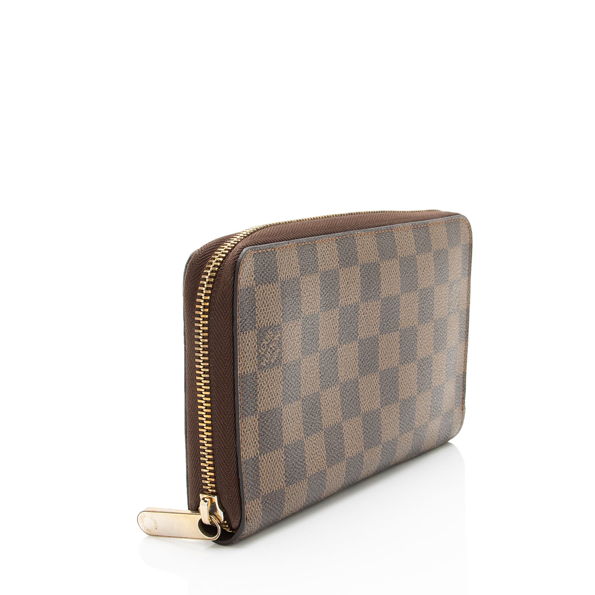 Louis Vuitton Vintage Damier Ebene Zippy Organizer Wallet