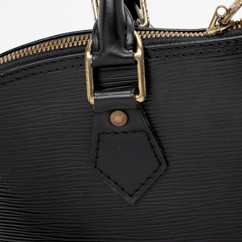 Louis Vuitton Vintage Epi Leather Alma PM Satchel (SHF-14659)