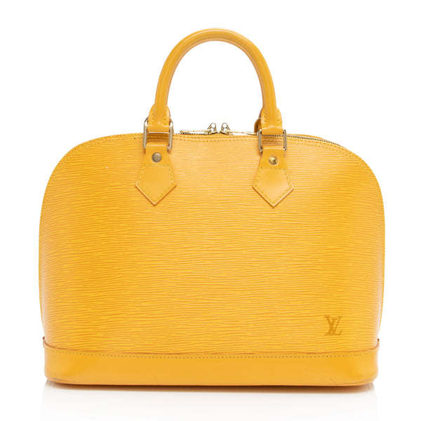 Louis Vuitton Vintage Epi Leather Alma PM Satchel (SHF-PzSHJO)