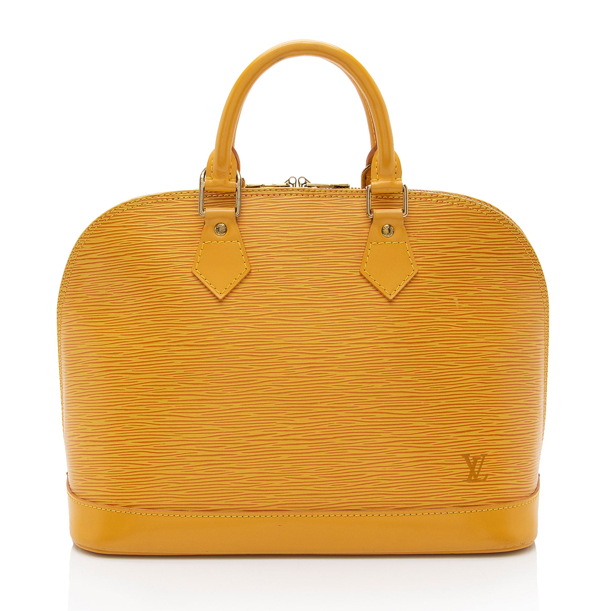 Louis Vuitton Vintage Epi Leather Alma PM Satchel (SHF-4mzRXN)