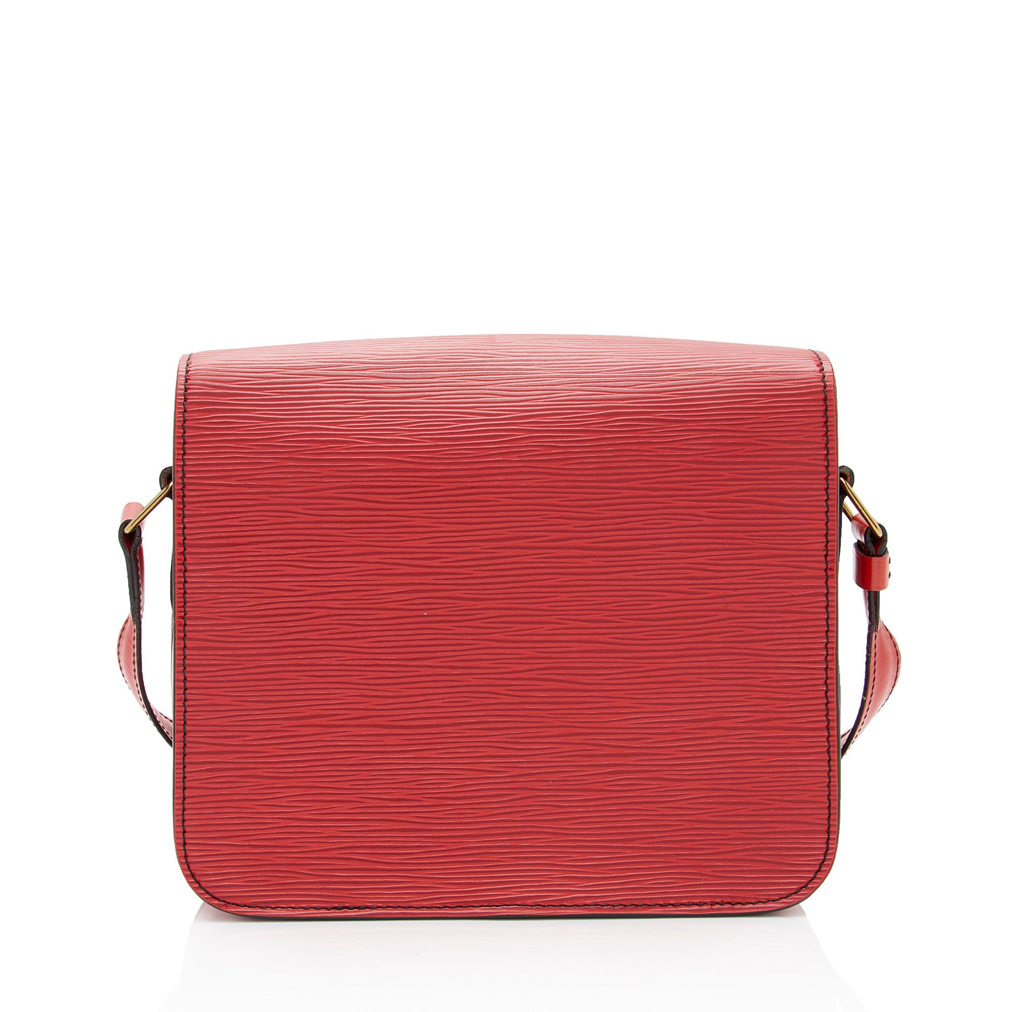 Louis Vuitton Vintage Epi Leather Cartouchiere MM Shoulder Bag