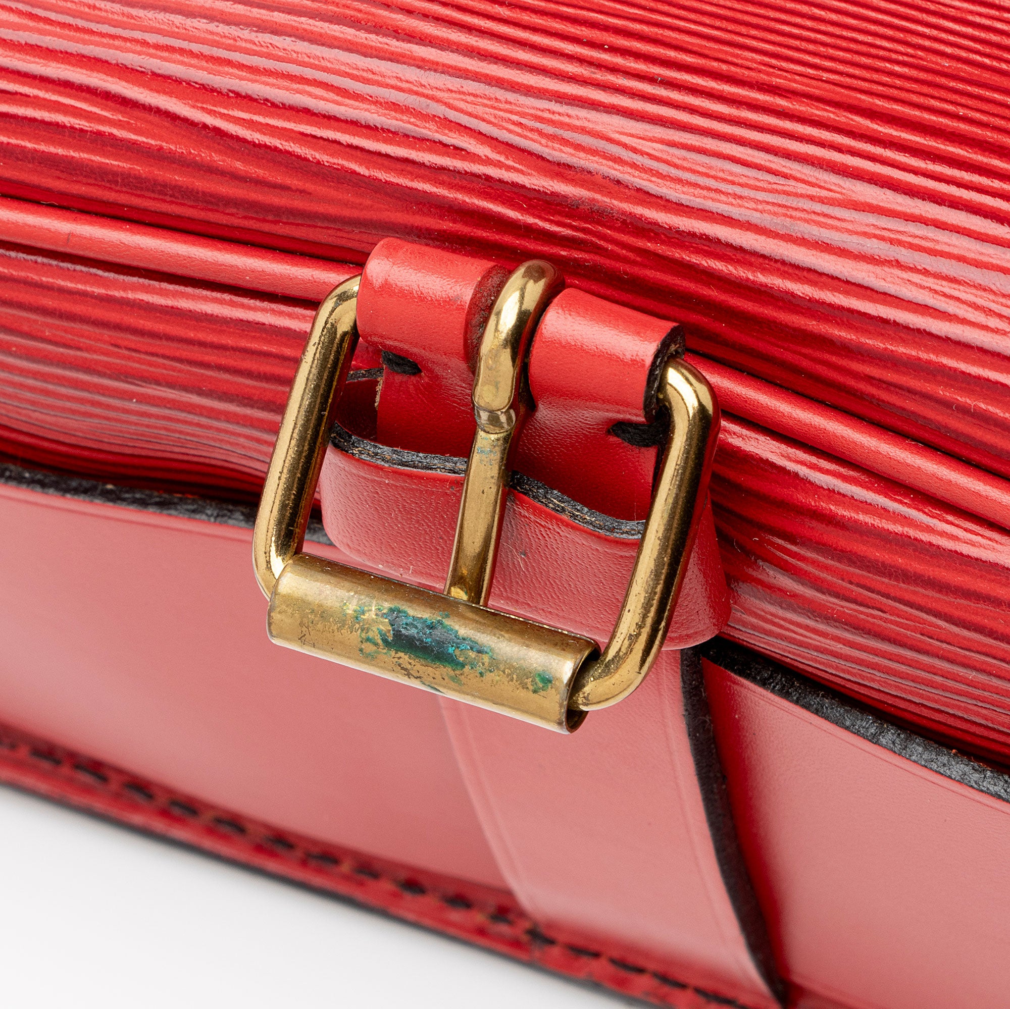 Louis Vuitton Vintage Epi Leather Cartouchiere MM Shoulder Bag